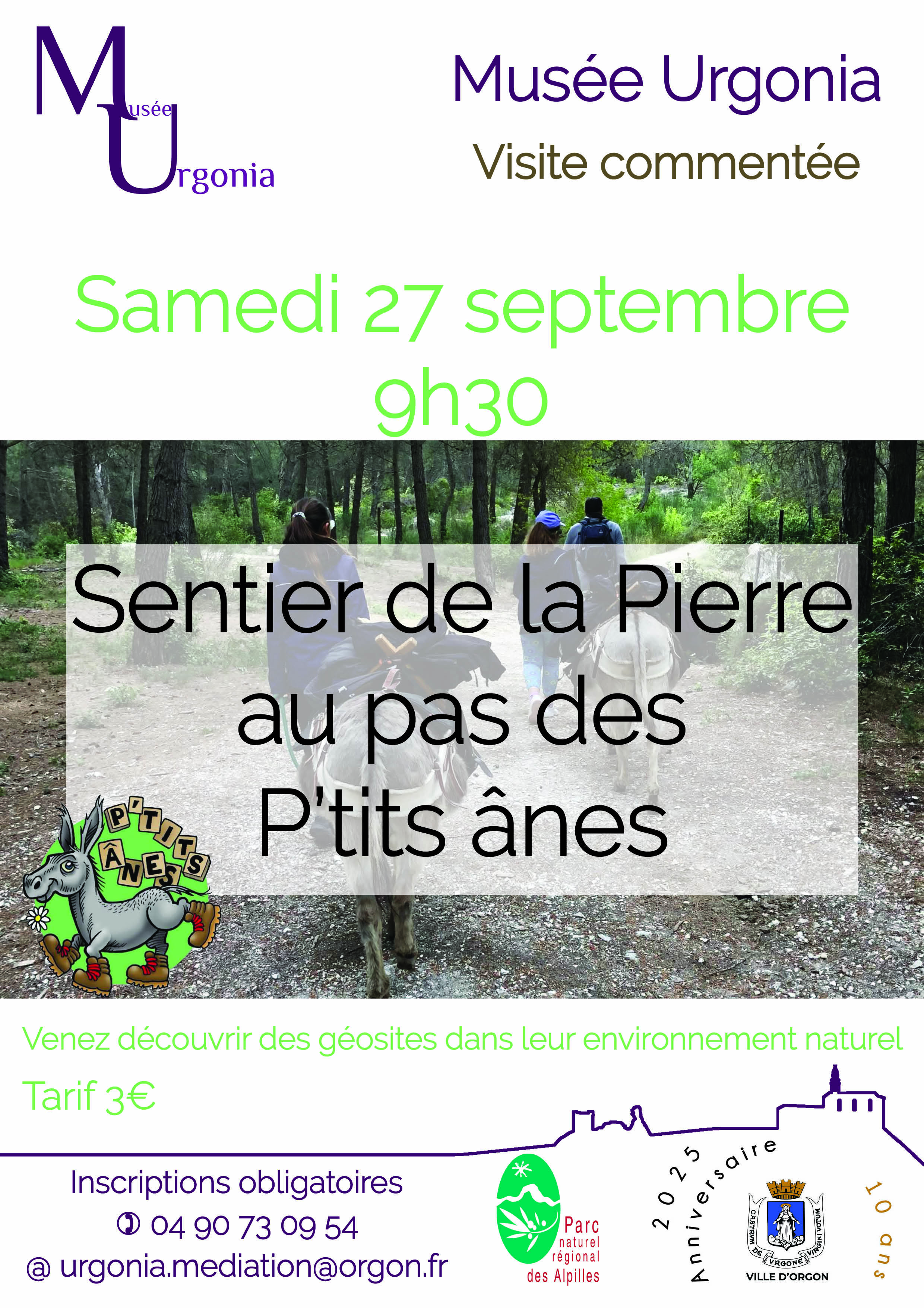 Visite du Sentier de la Pierre aux pas des Ptits nes