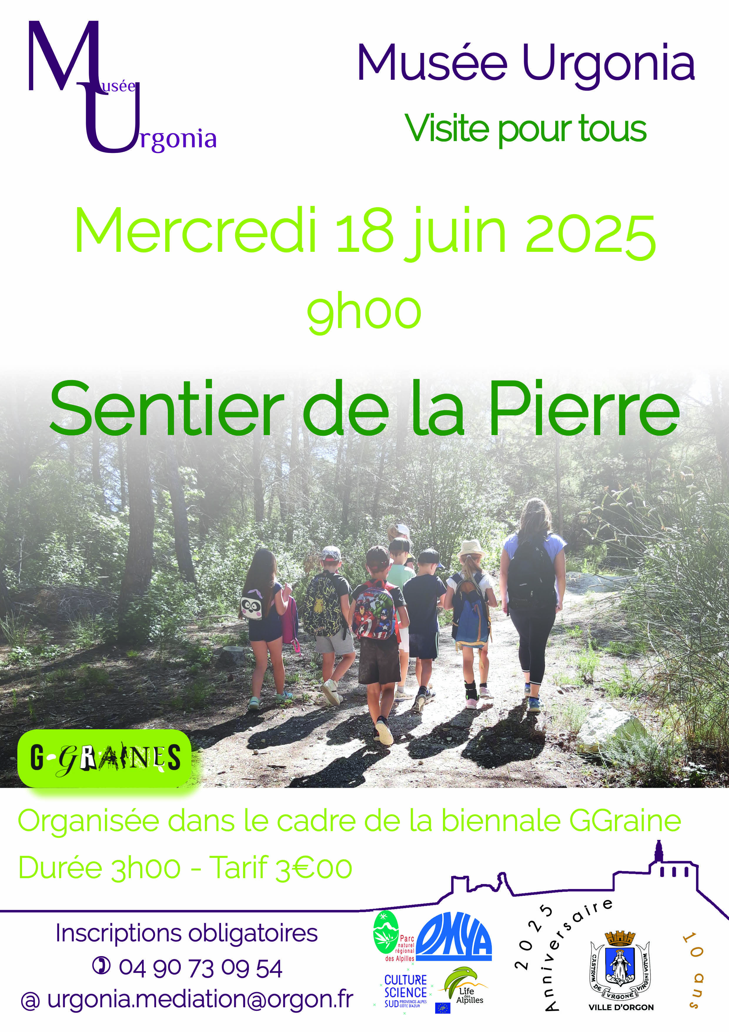 Visite du Muse Urgonia - Le sentier de la Pierre
