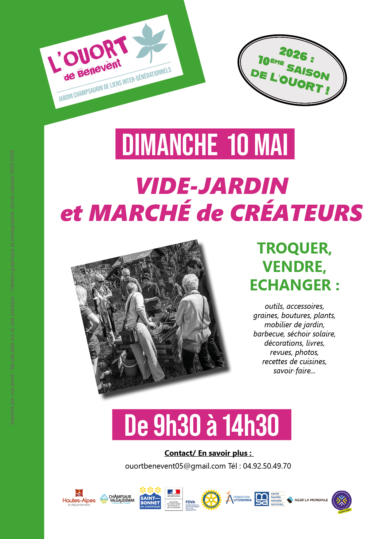 Vide jardin et march� de cr�ateurs
