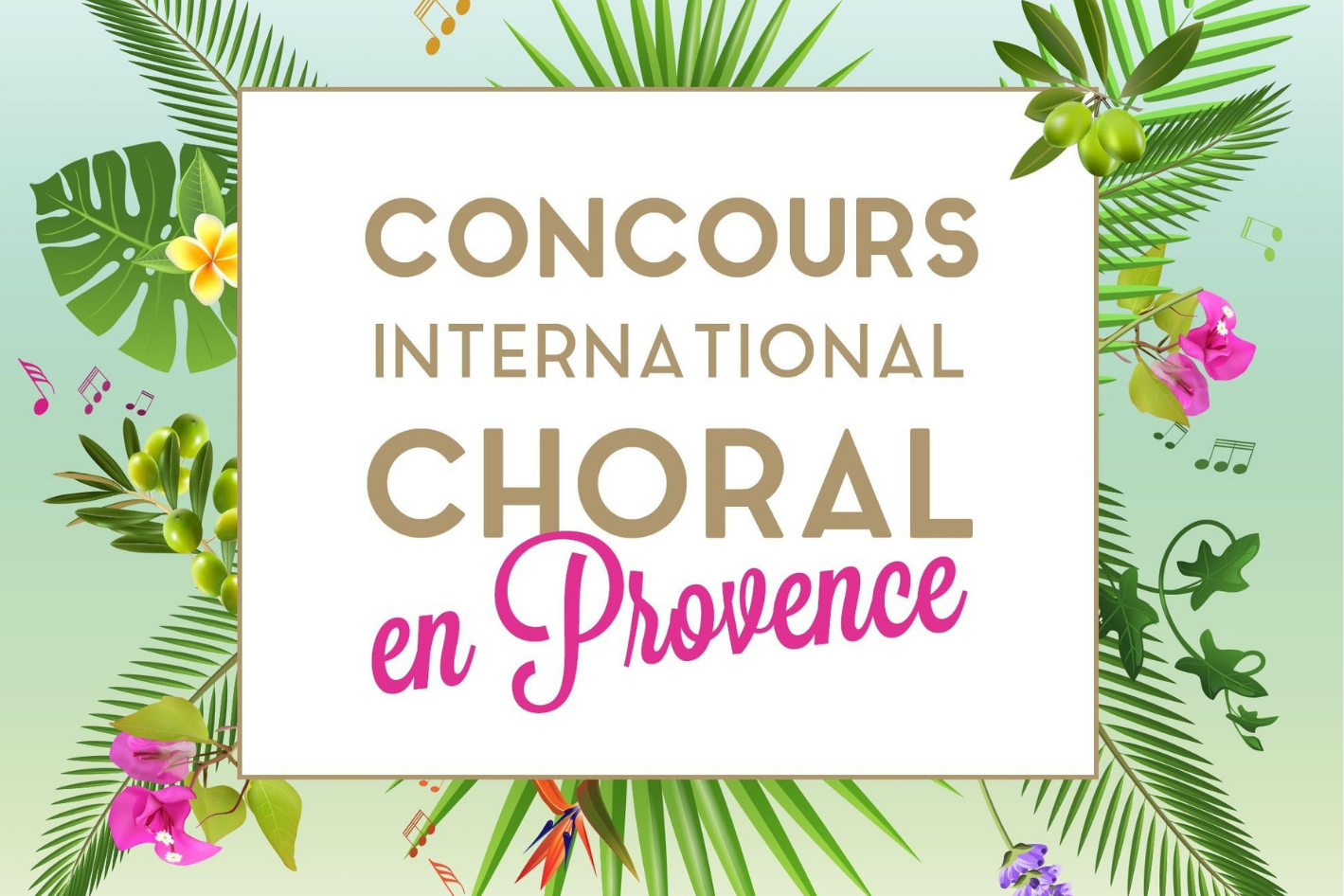 Concours International  Choral en Provence 