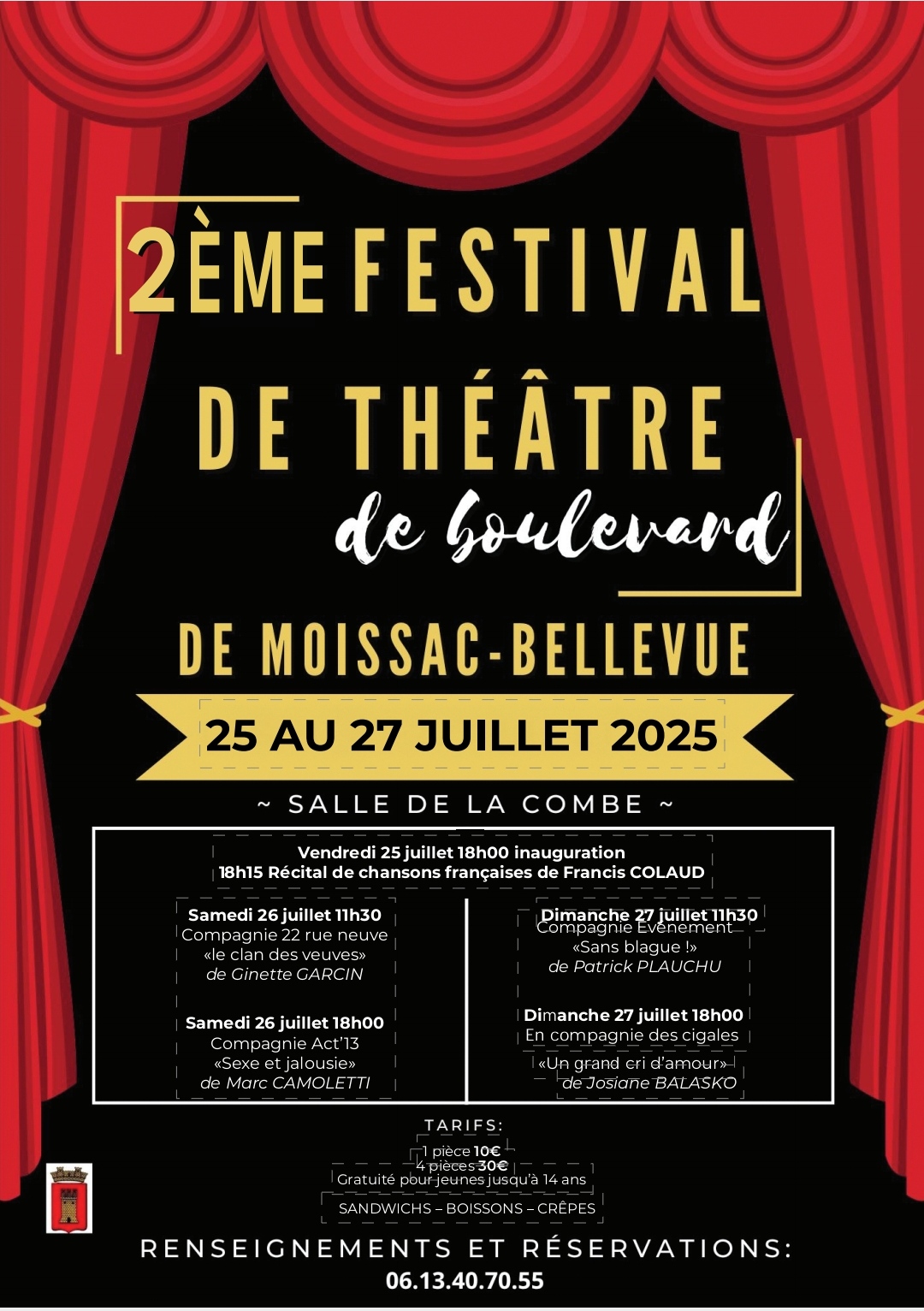3e Festival de th��tre de boulevard