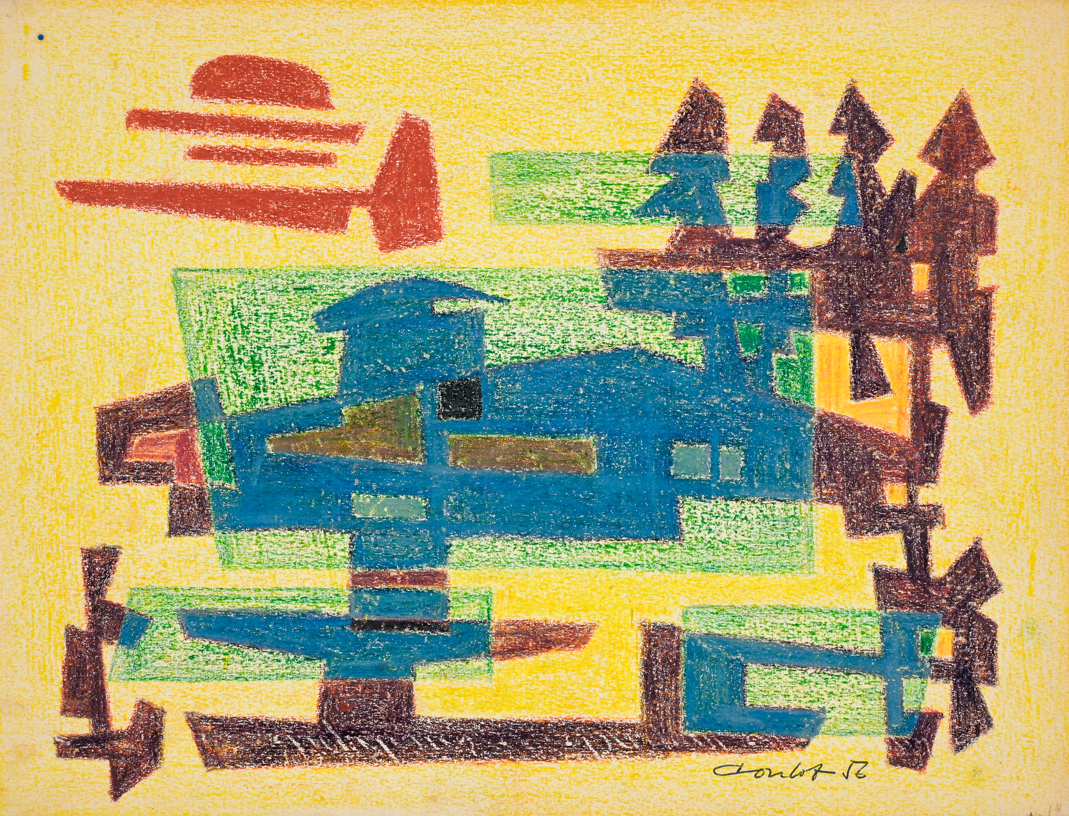 Oeuvres sur papier - Jean-Jacques Coulon et autres artistes