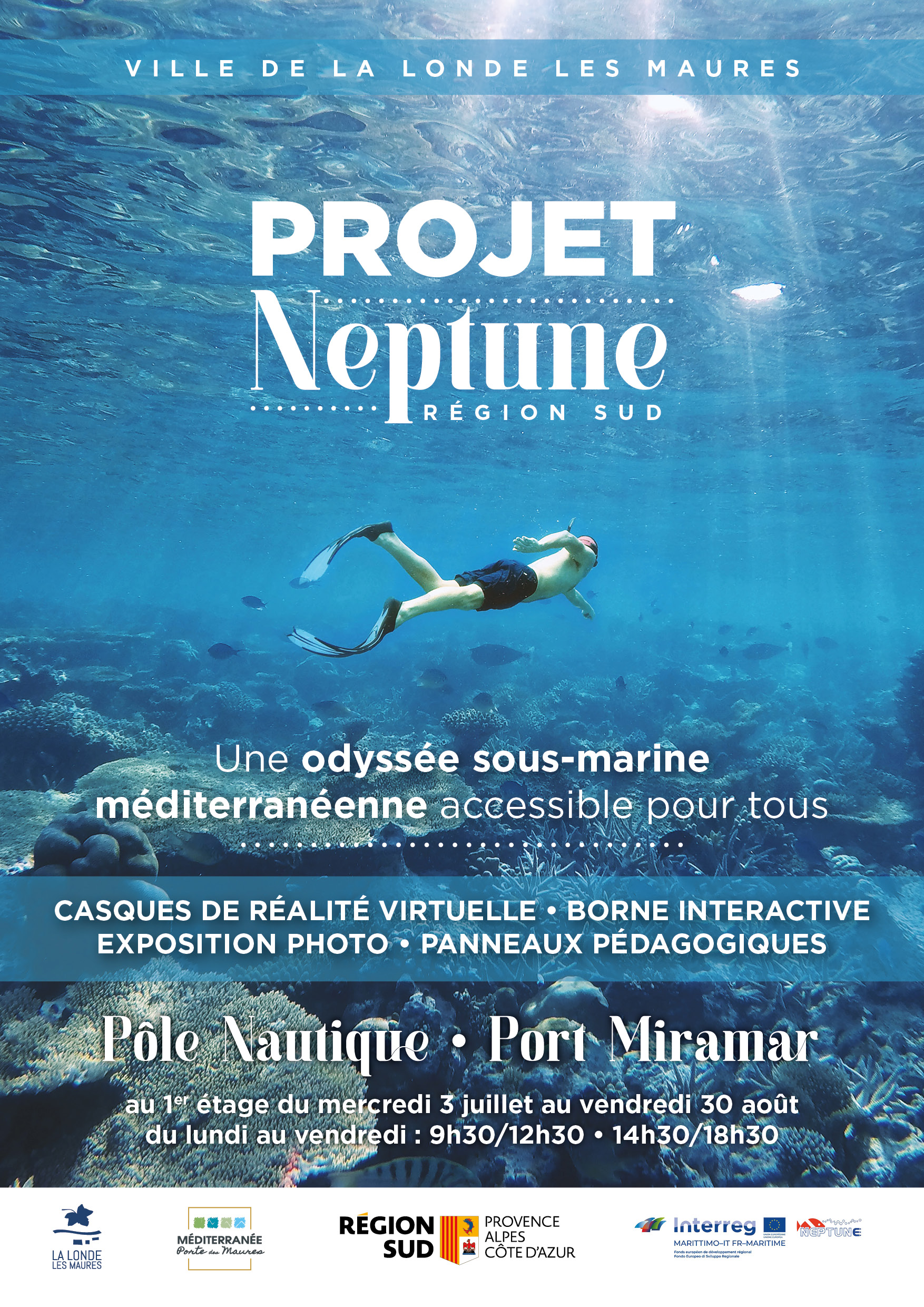 Projet Neptune : une odysse sous-marine mditerranenne accessible pour tous