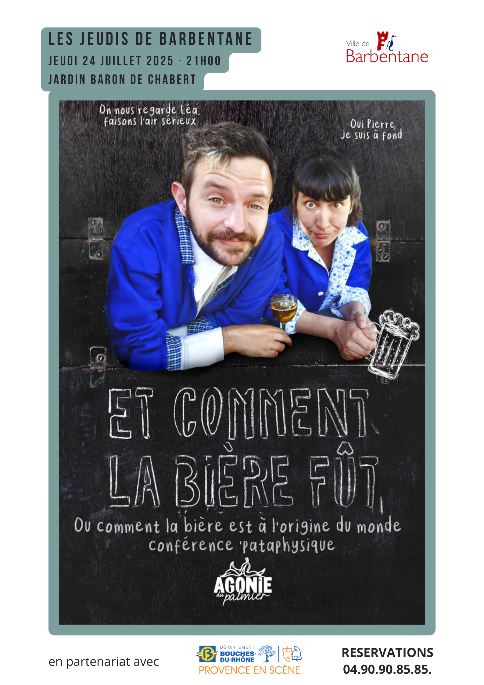 Les Jeudis de Barbentane - Et comment la bire ft ou comment la bire est  lorigine du monde