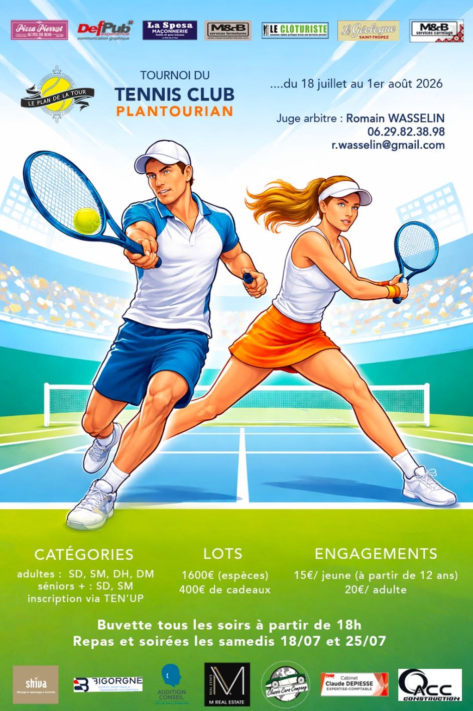Tournoi de Tennis
