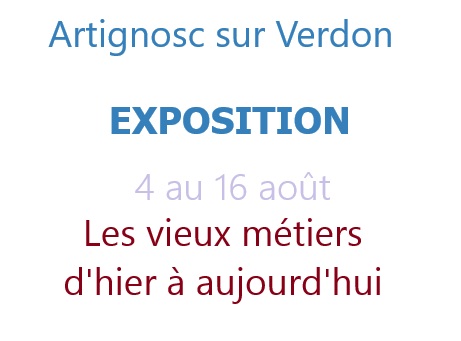 Les vieux métiers d'hier à aujourd'hui