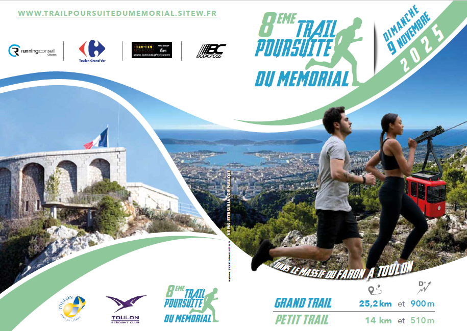 8e Trail Poursuite du Mmorial du Faron