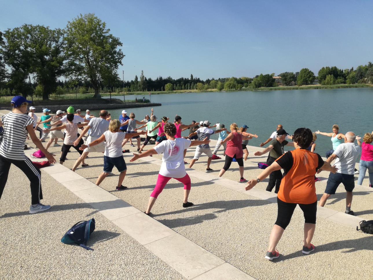 Sport au lac
