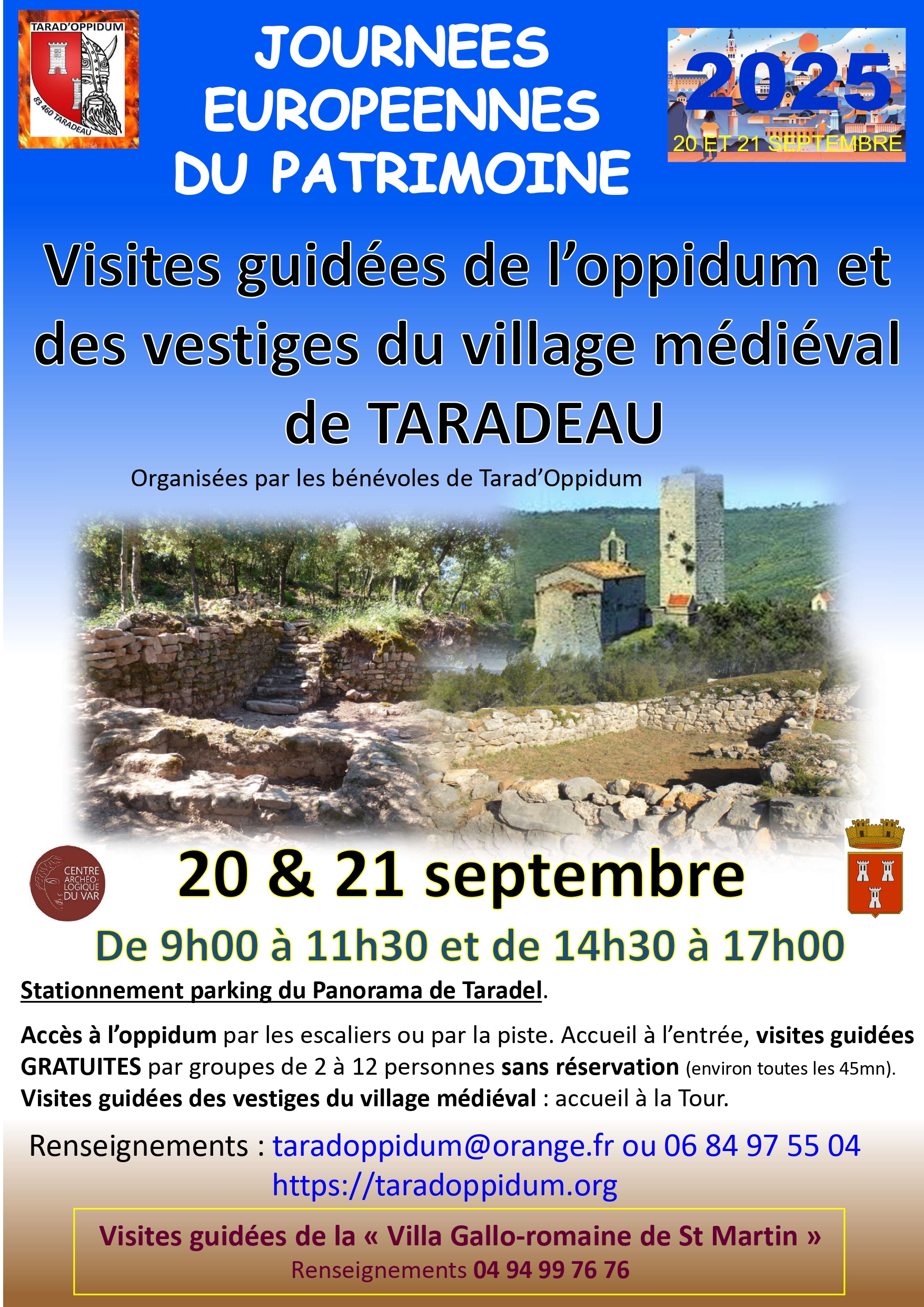 Oppidum de Taradeau - 42 Journes Europennes du Patrimoine