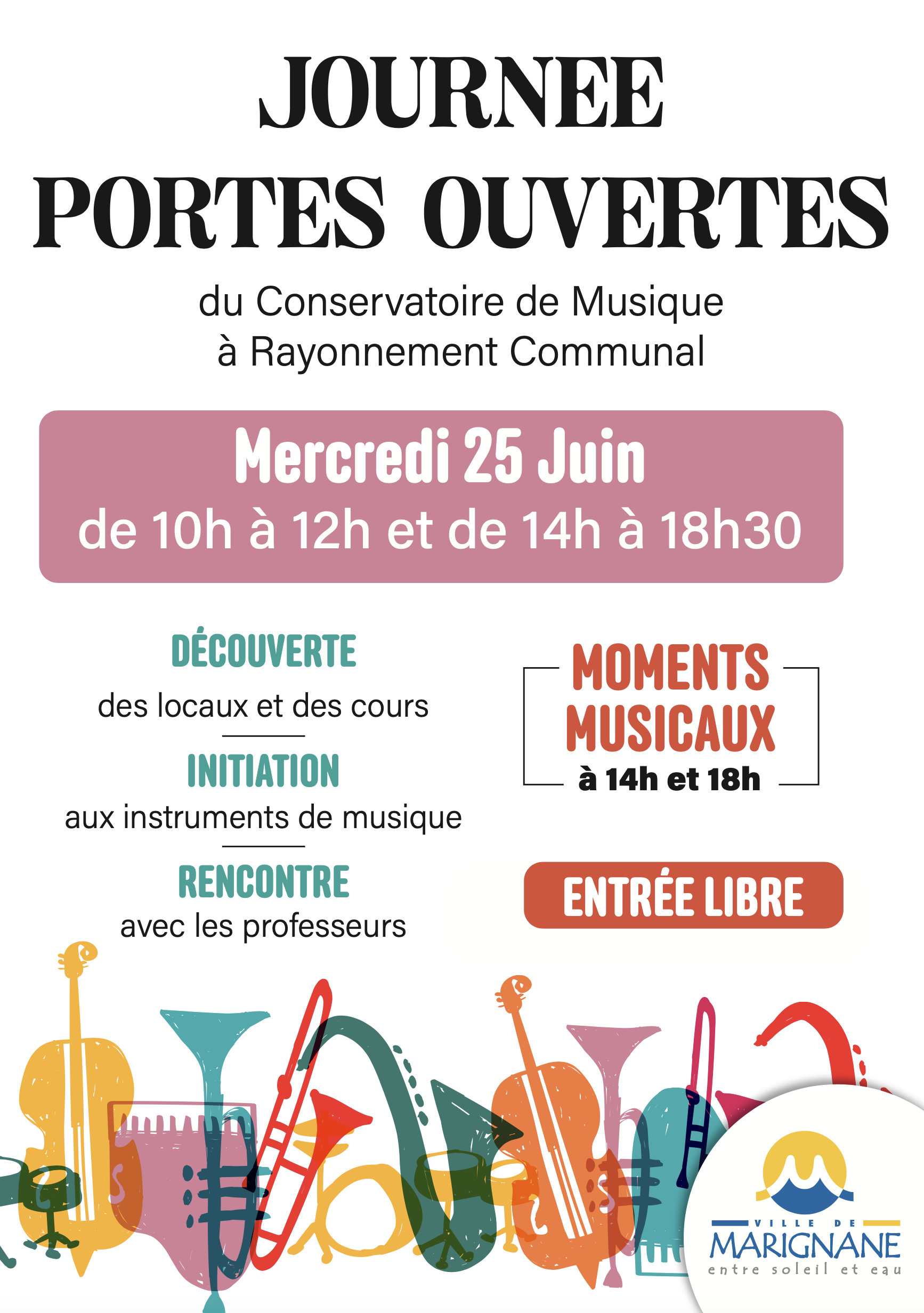 Portes ouvertes du conservatoire de musique  rayonnement communal