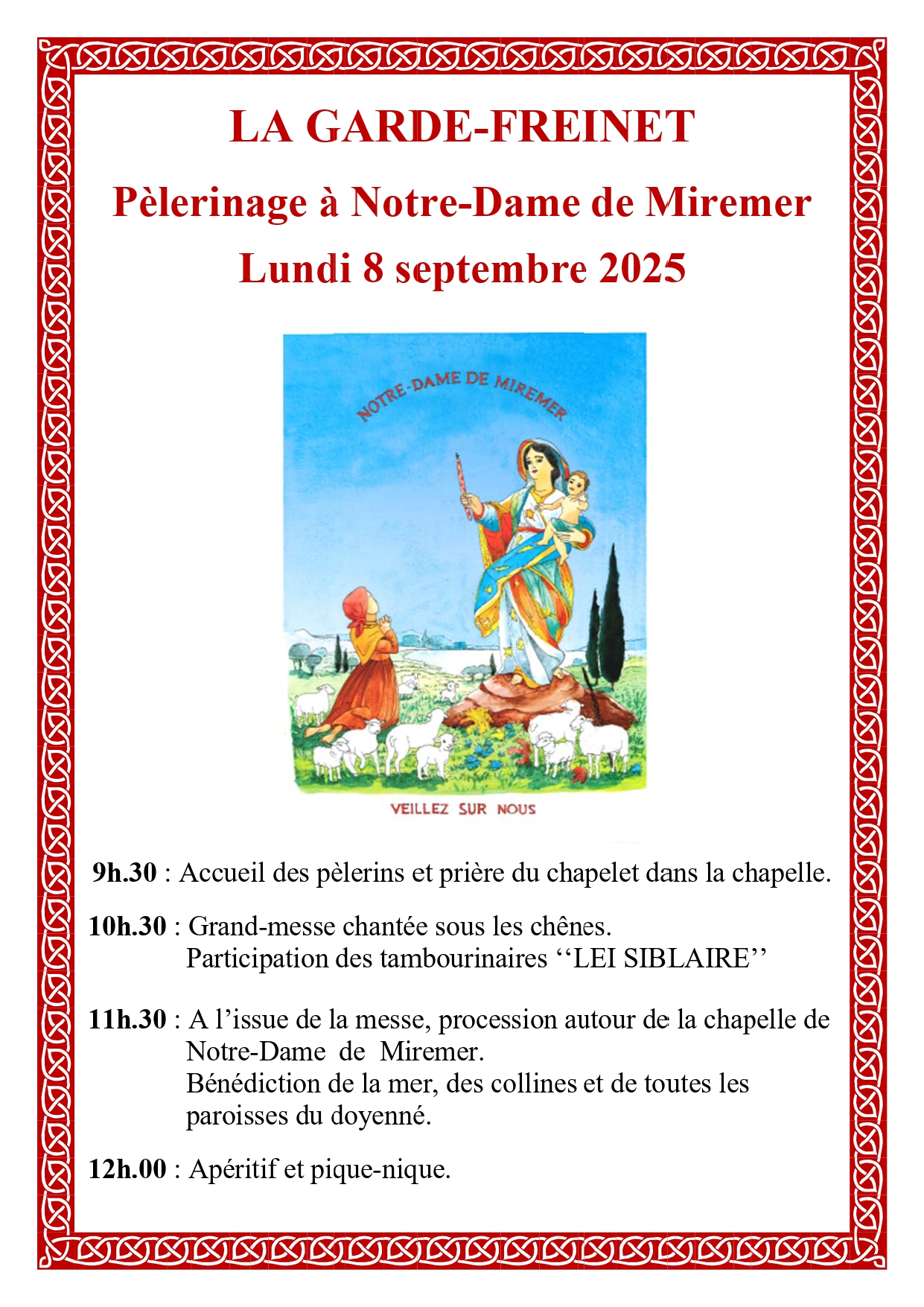 Plerinage  Notre-Dame de Miremer