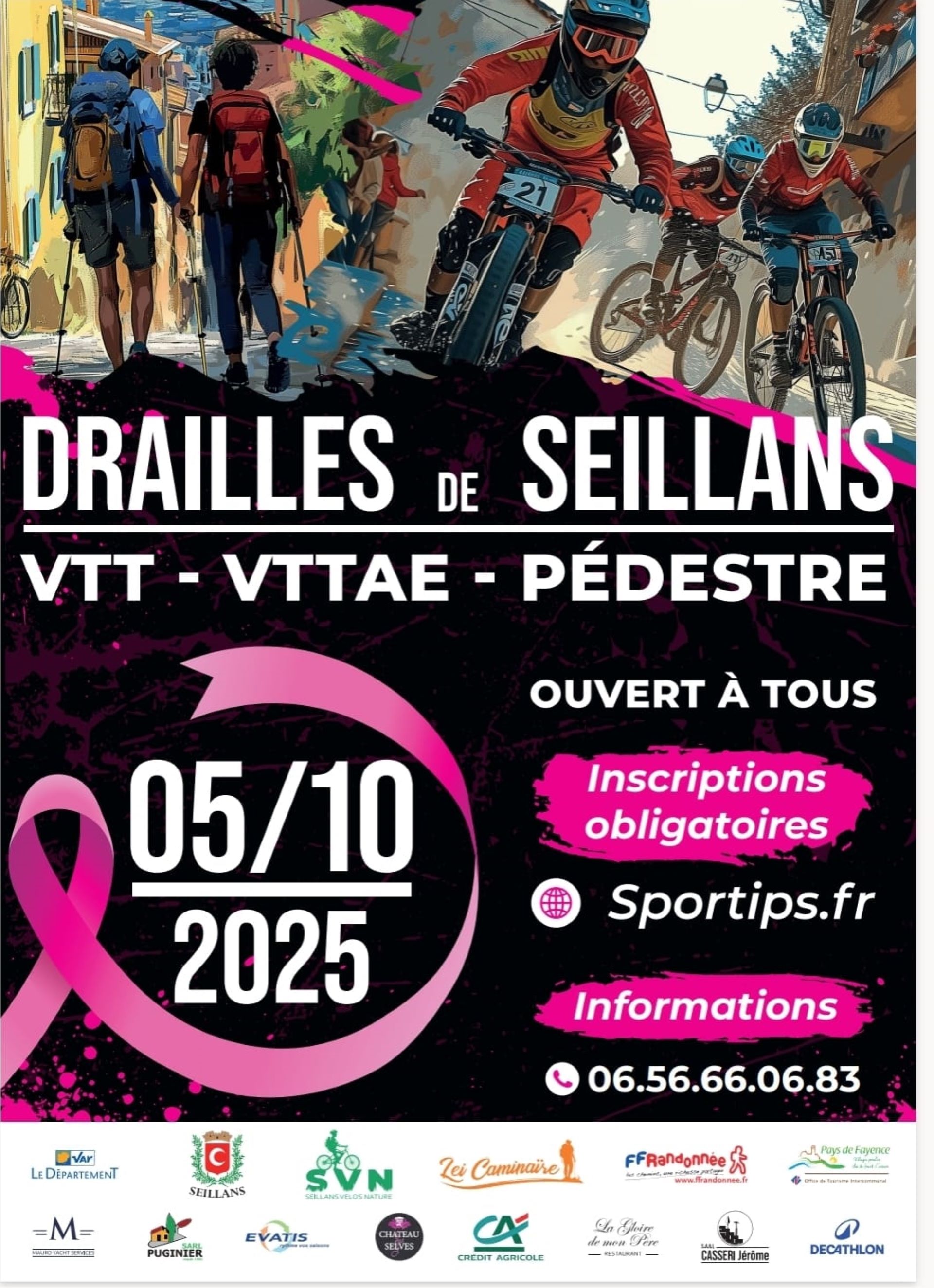 Drailles de Seillans randos VTT VTTAE et Pdestres