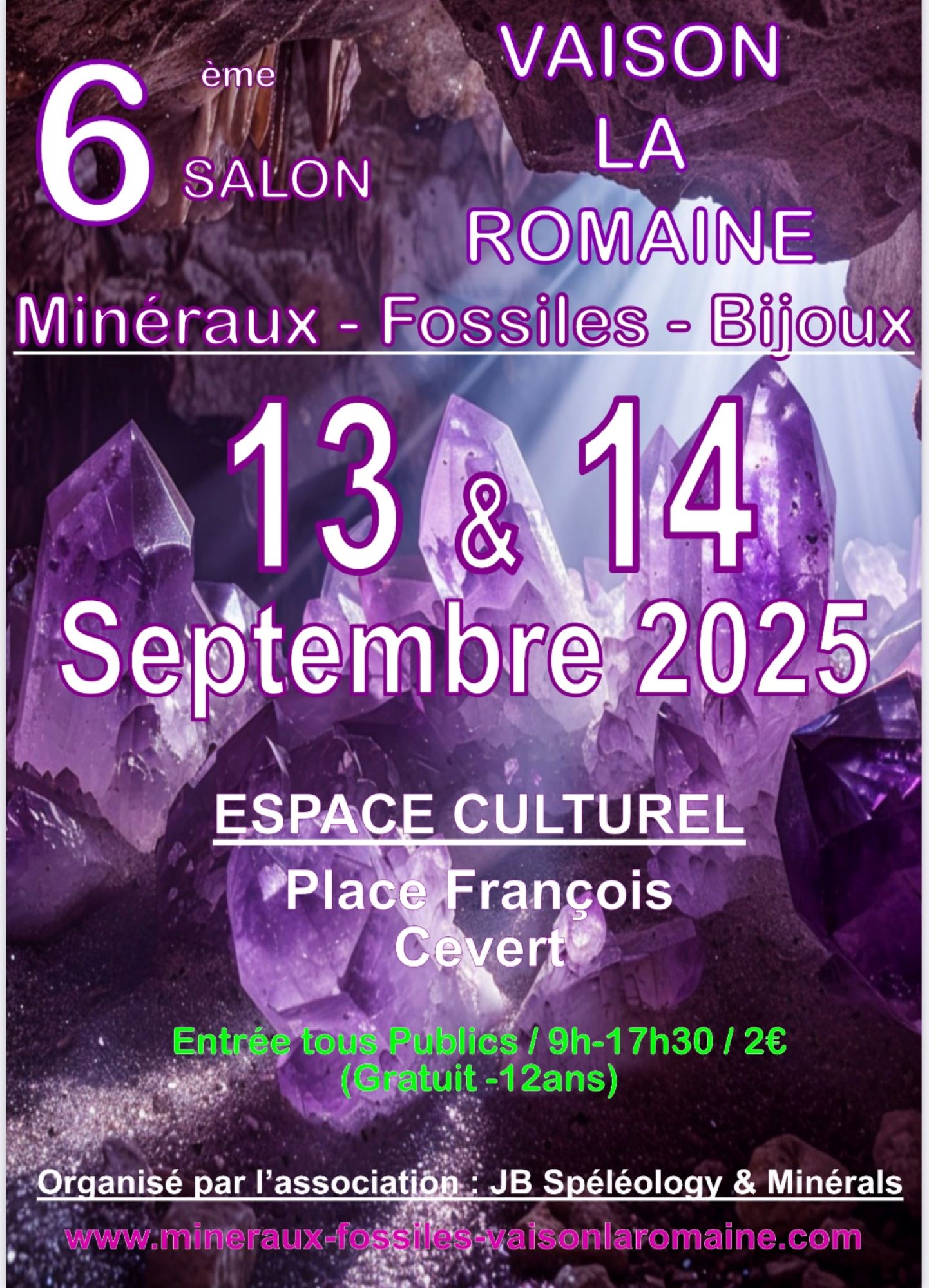 6e Salon des minraux, fossiles et bijoux