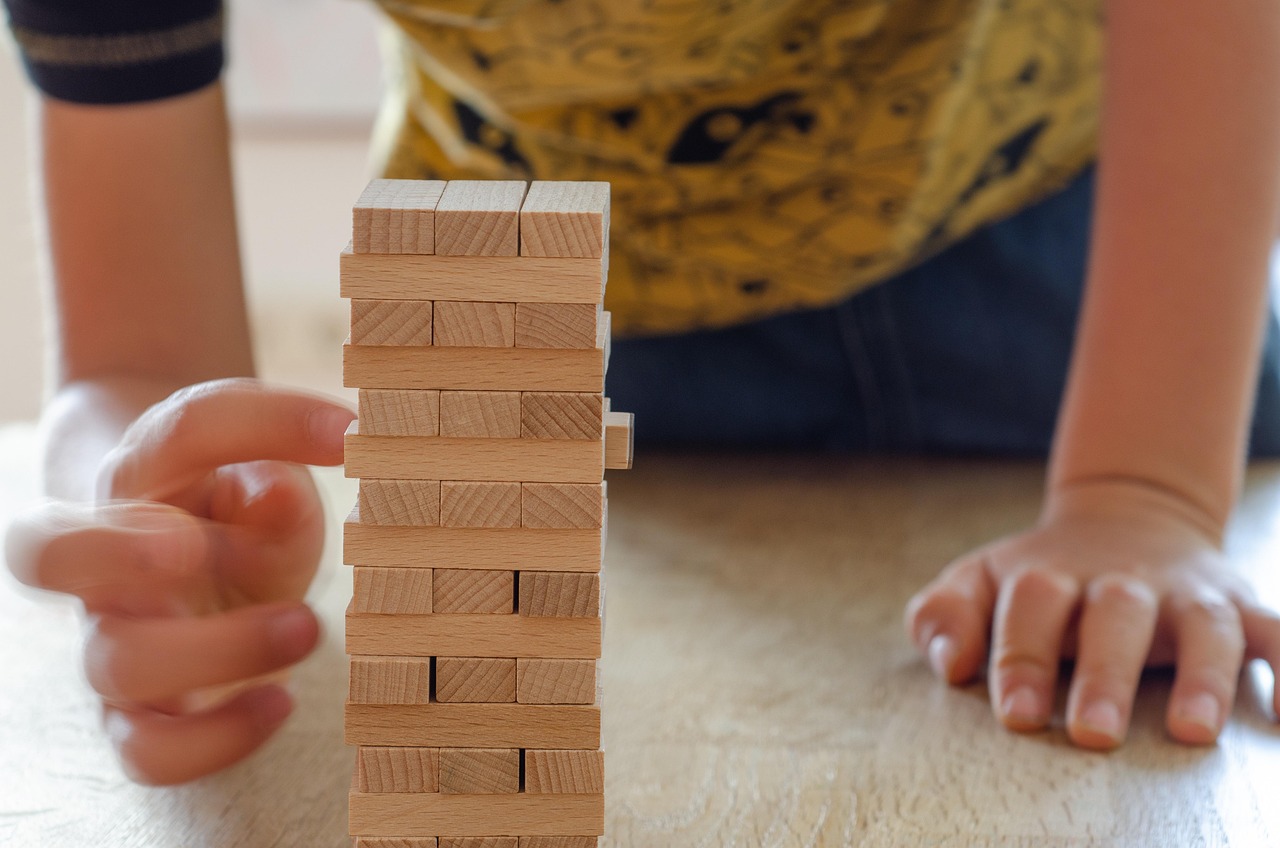 Atelier de jeux de constructions et goter
