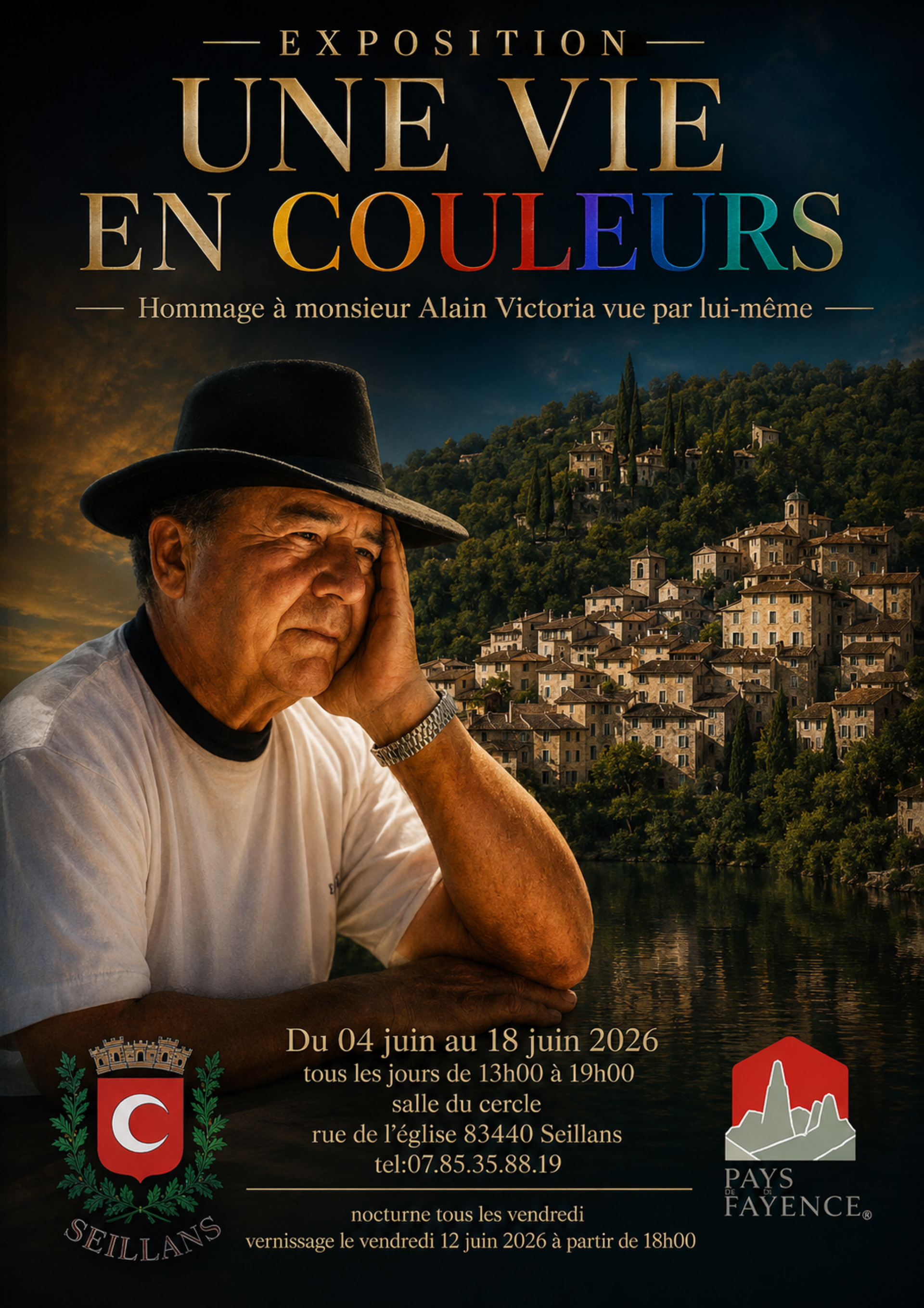 Exposition de peinture Alain VICTORIA