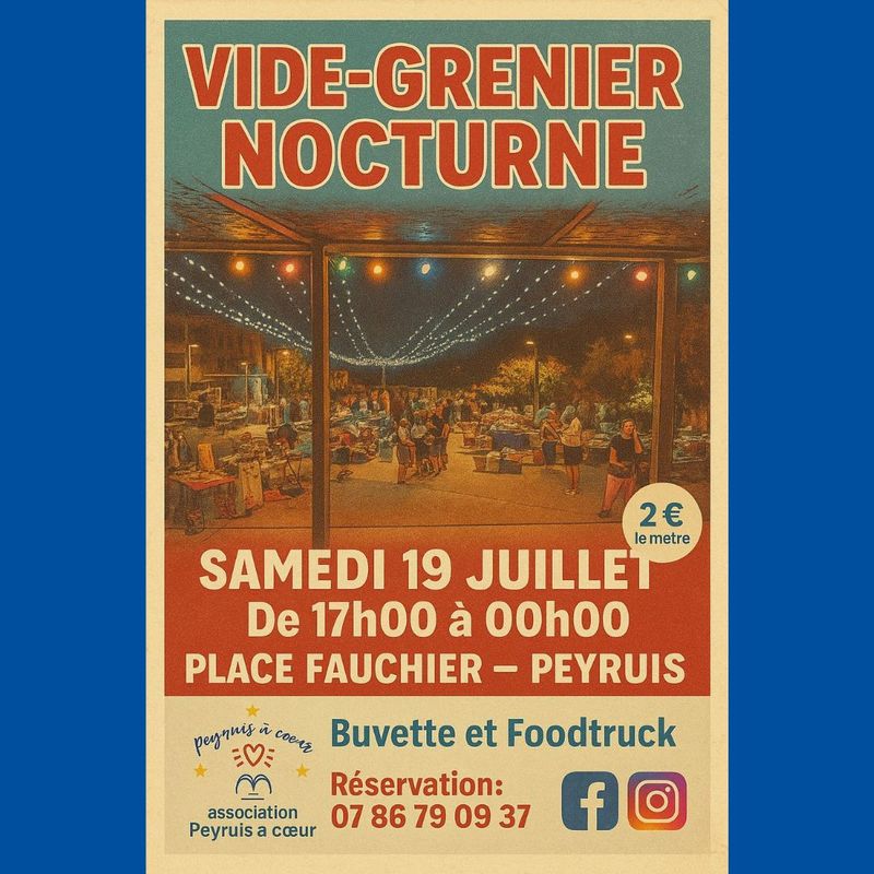 Vide-grenier nocturne