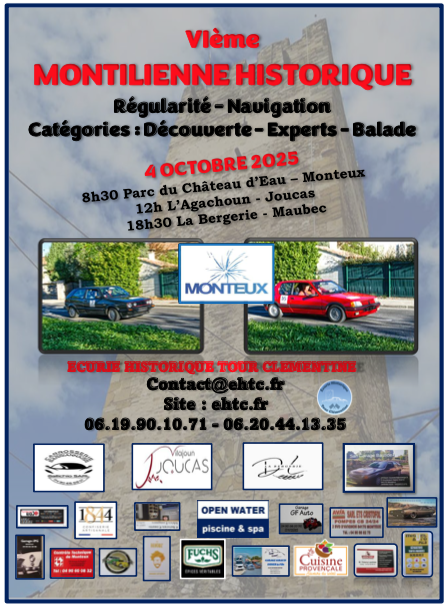 Rallye - La VII�me Montilienne Historique