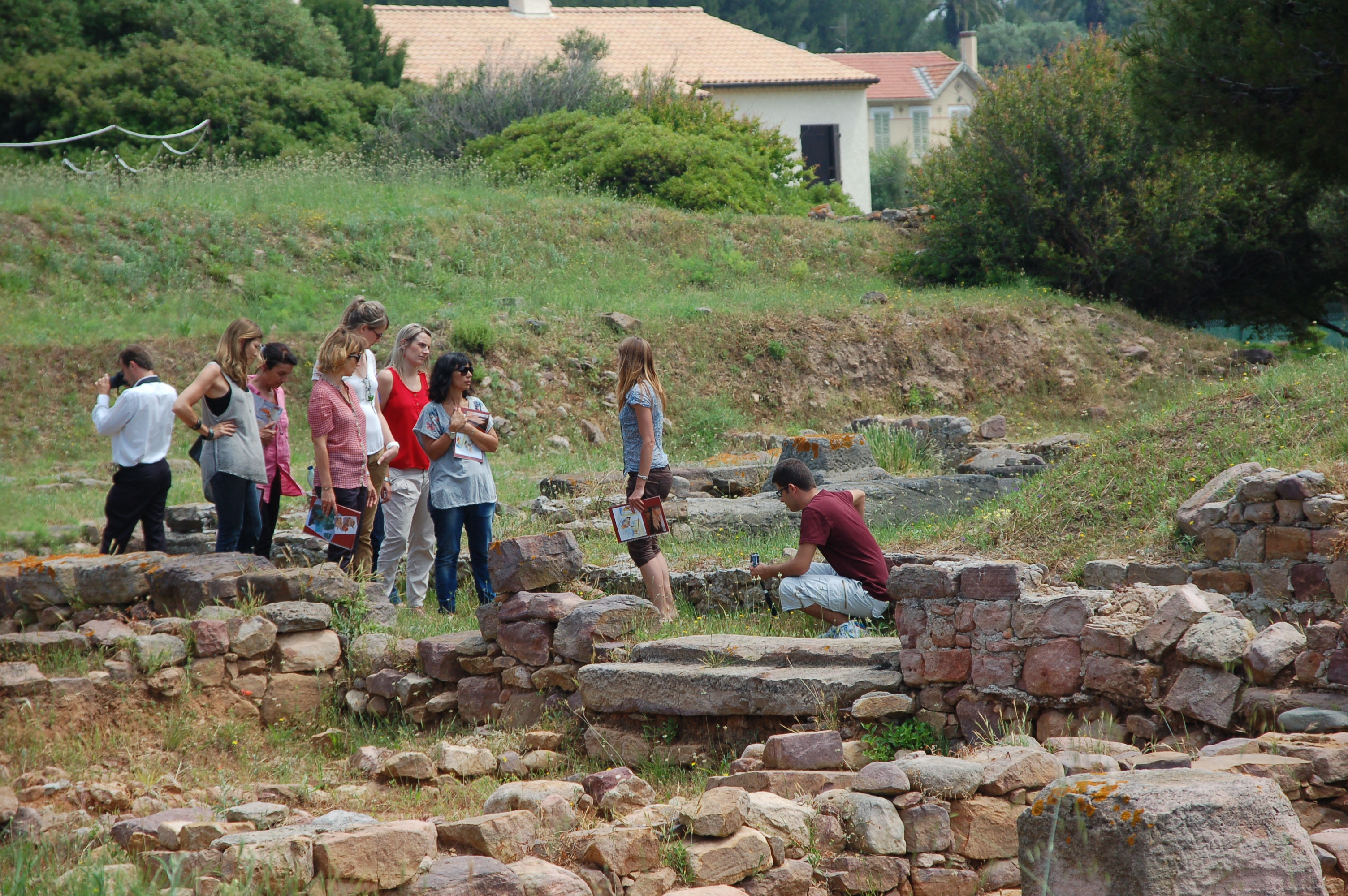 Visite du site archologique d'Olbia - Une forteresse grecque