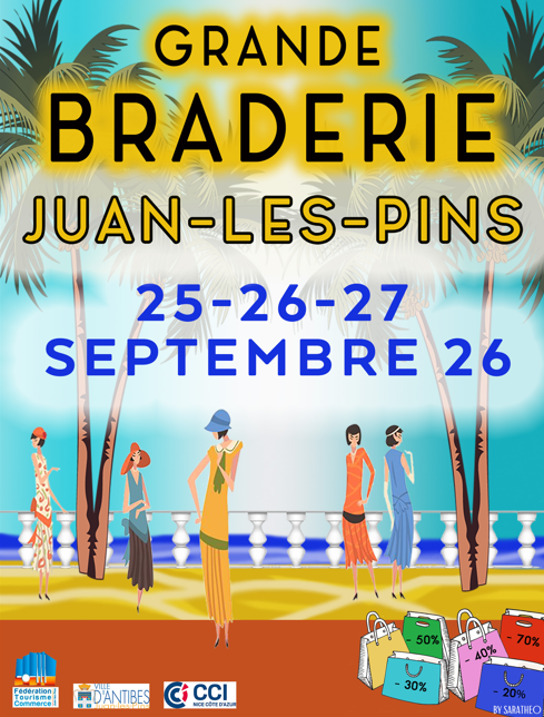 Grande braderie de Juan-les-Pins
