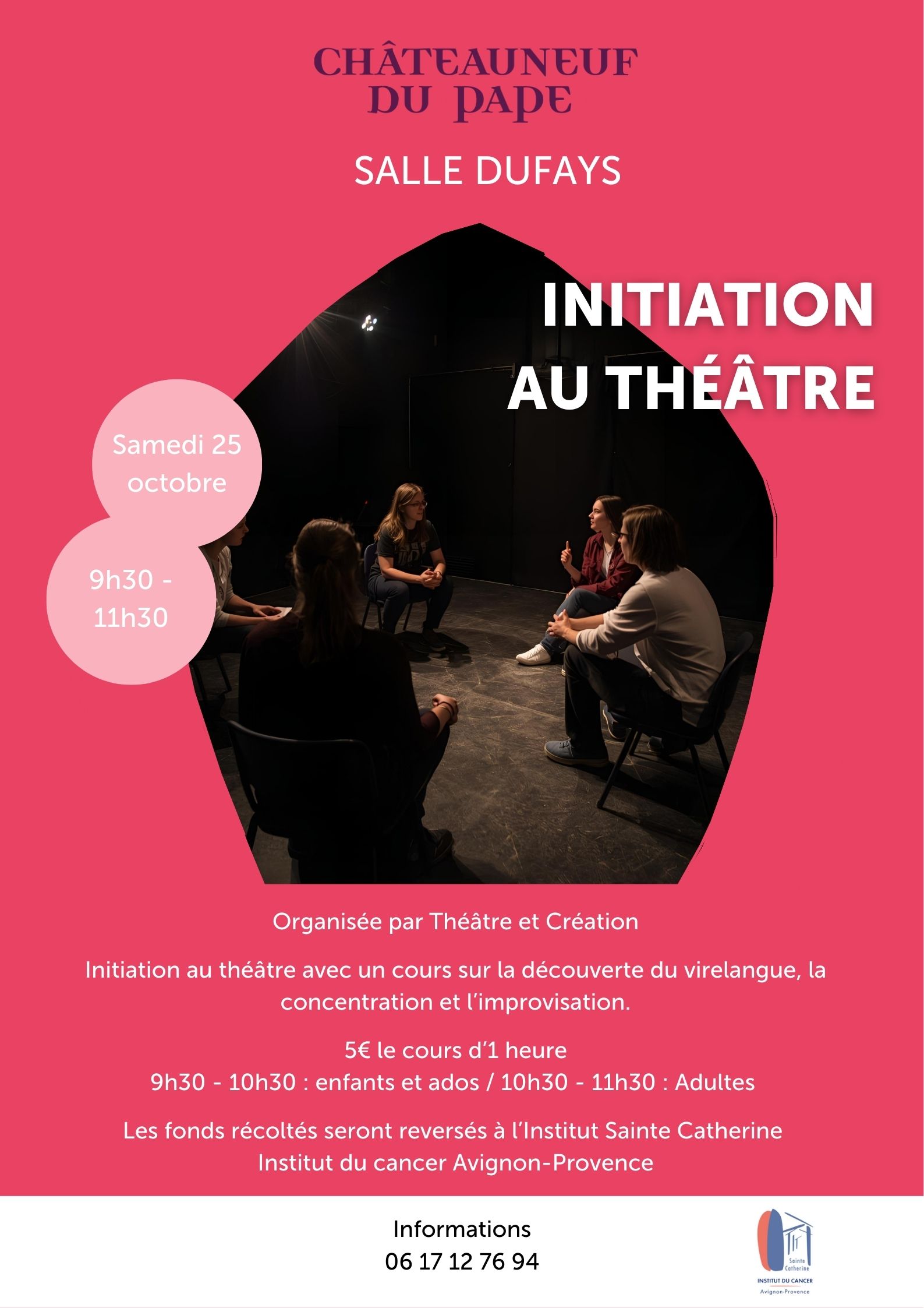 Octobre Rose : Initiation au Thtre
