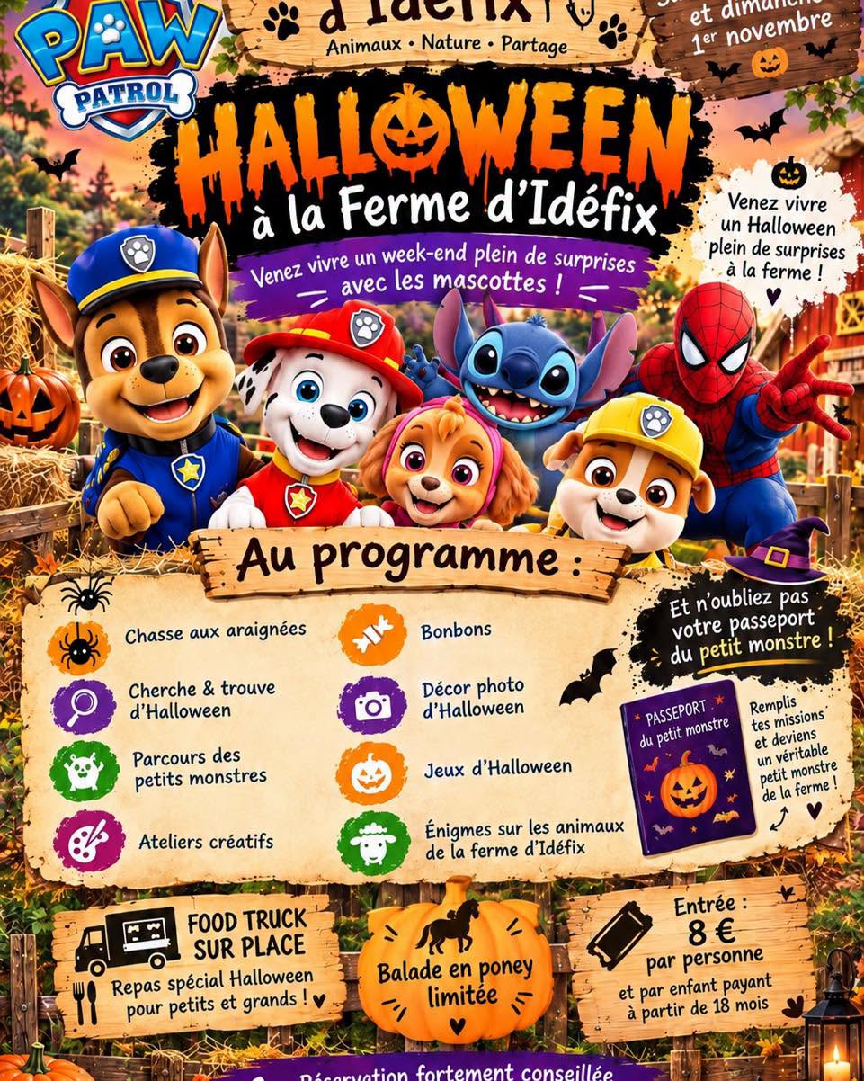 Halloween � la Ferme P�dagogique d'Idefix
