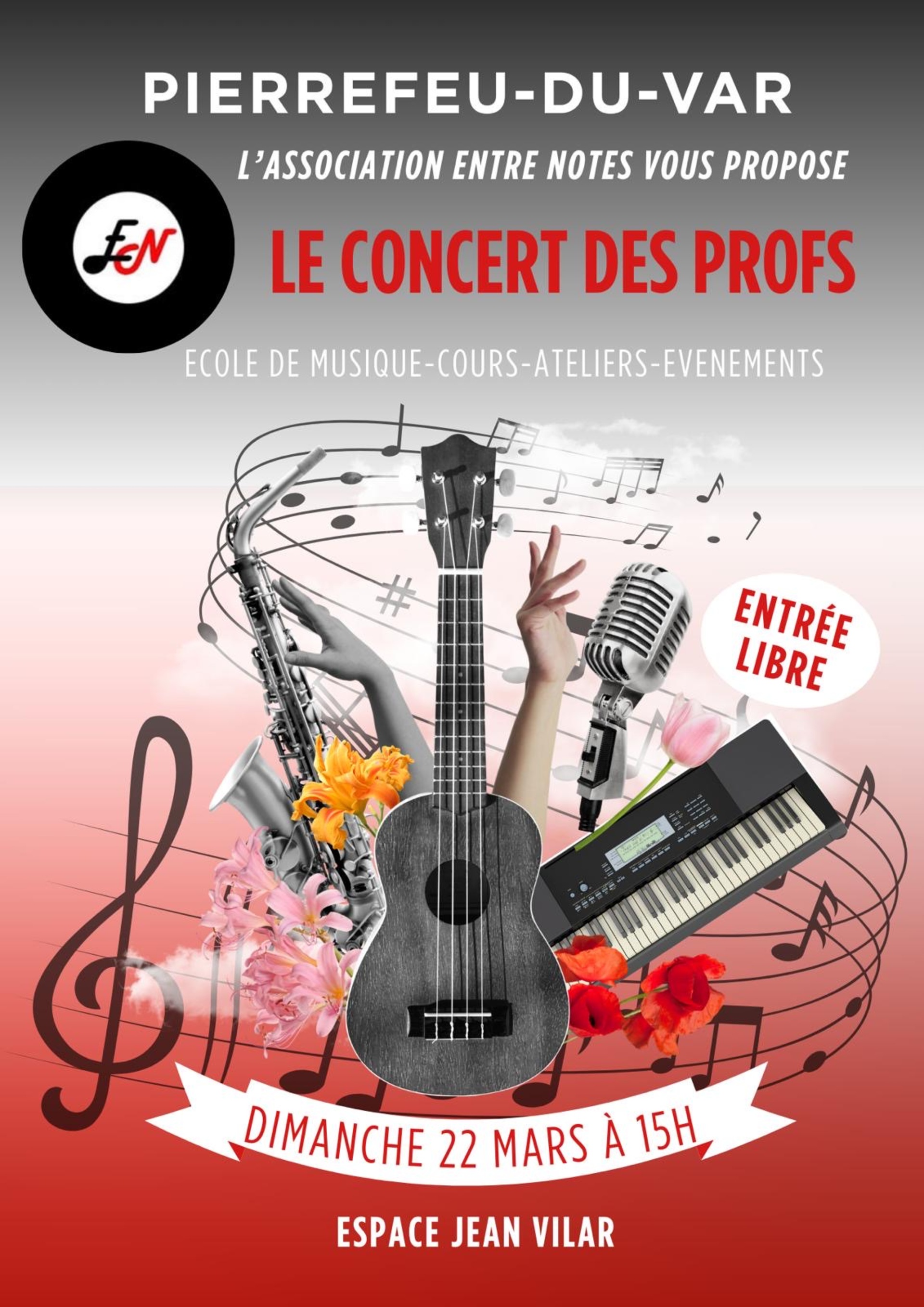 Concert des profs de l'�cole de musique Entre Notes