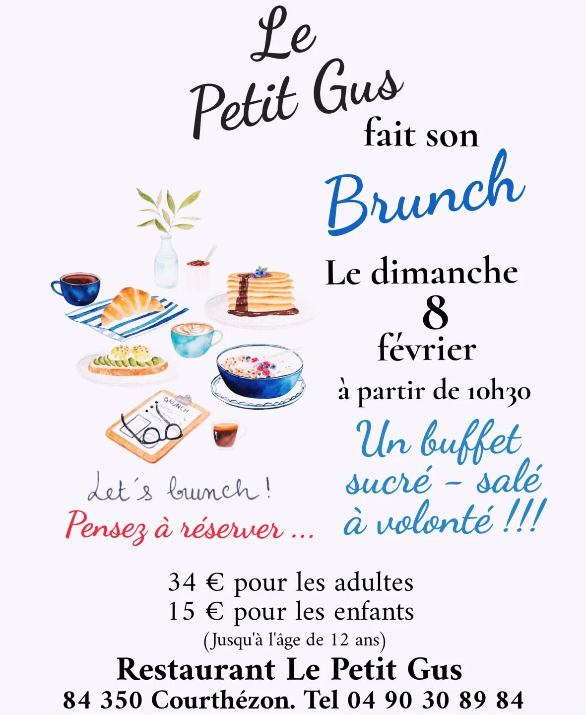 Le Petit Gus fait son brunch