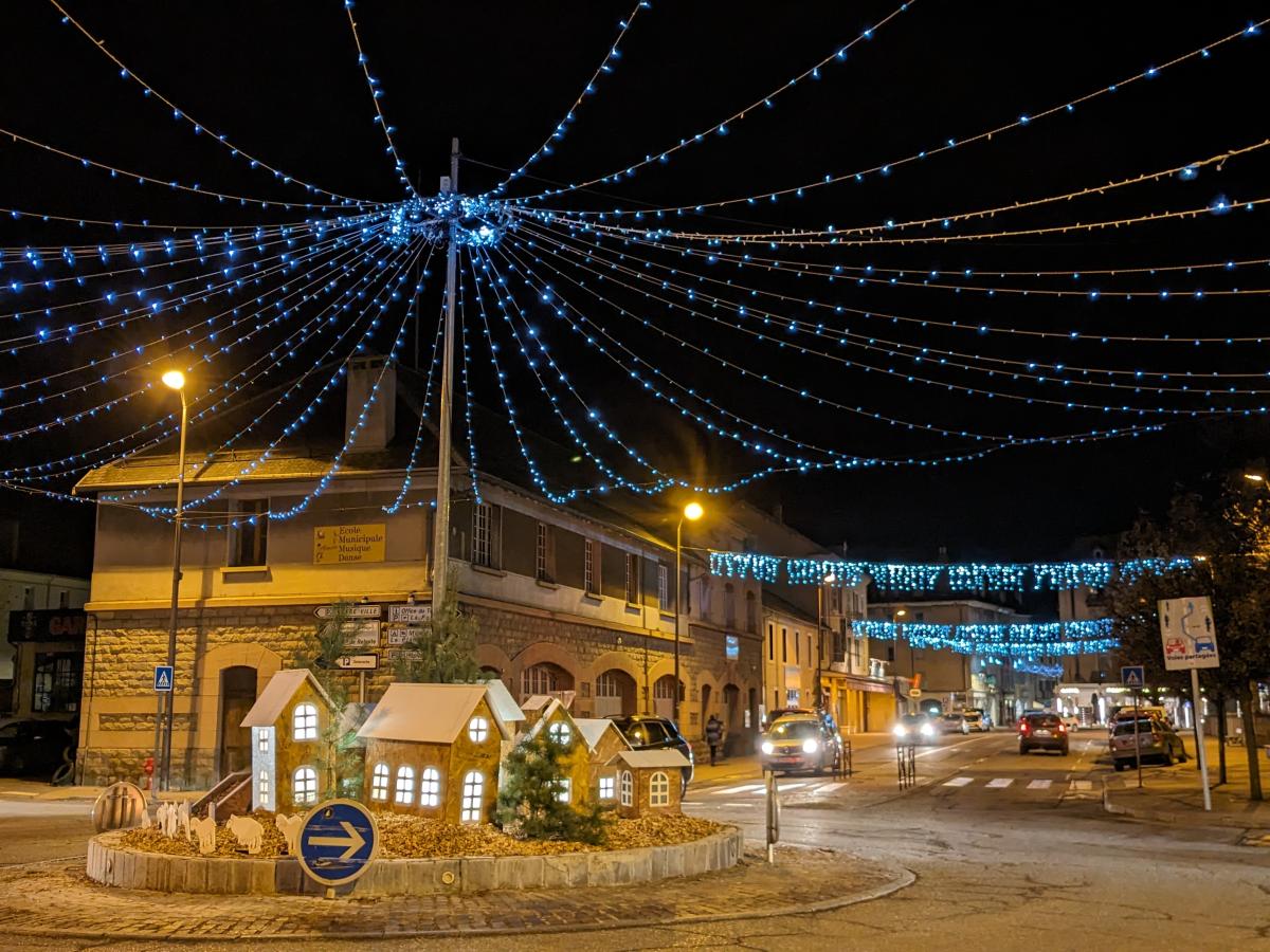 Lancement des illuminations de Nol