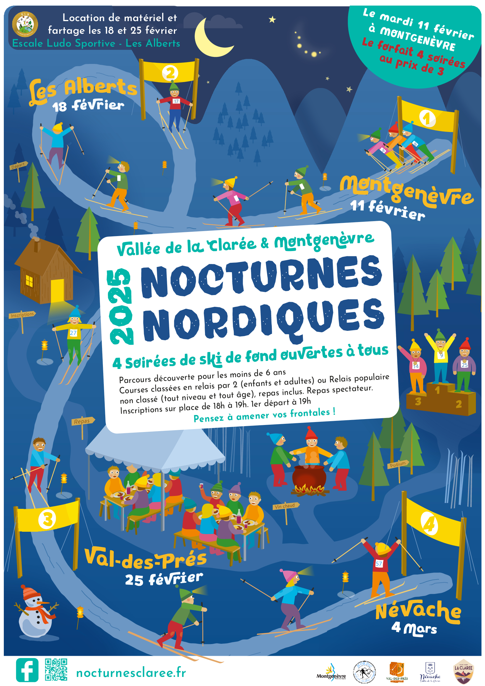 Les nocturnes nordiques de Val Clare Montgenvre