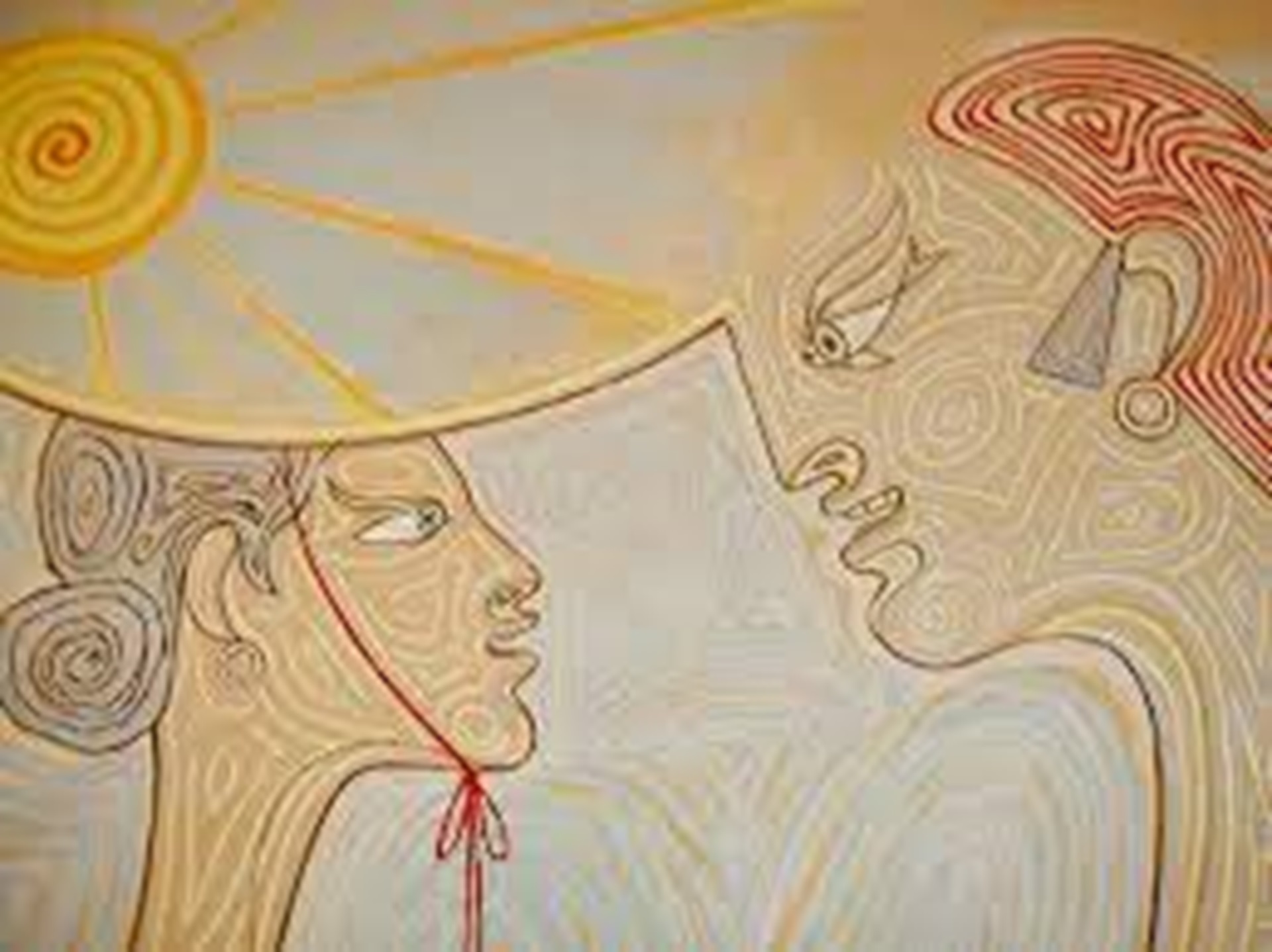 92�me F�te du Citron� - Visite guid�e : La salle des Mariages d�cor�e par Jean Cocteau