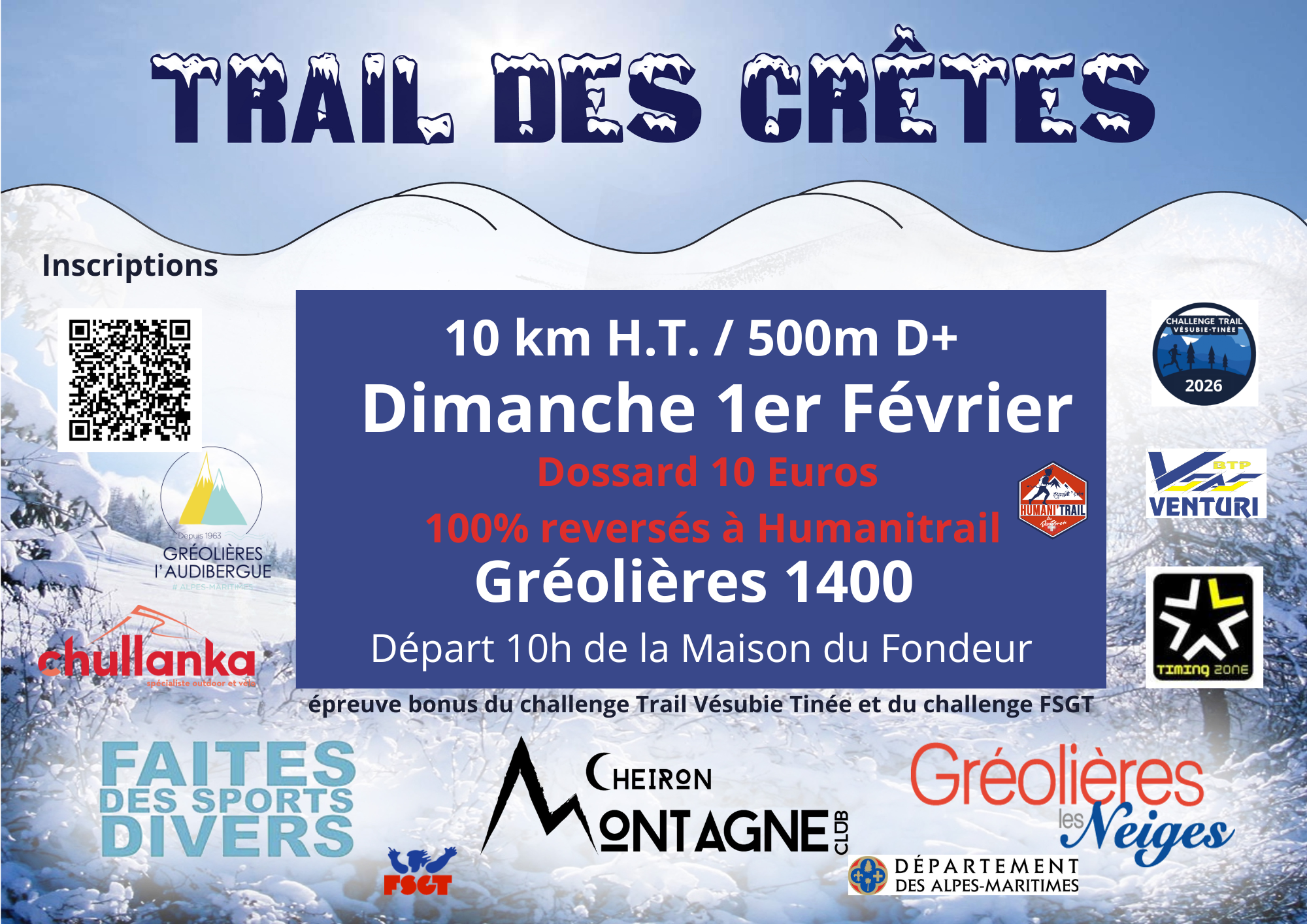 Trail des Crtes
