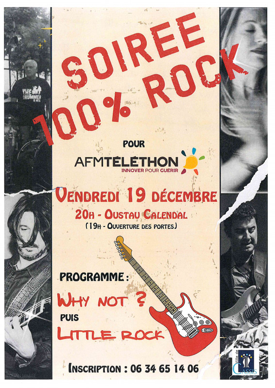 Soire 100% Rock du Tlthon