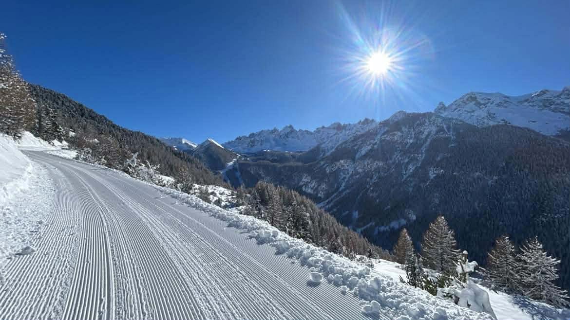 Les int�grales de l'espace nordique du Queyras - Bois Noir