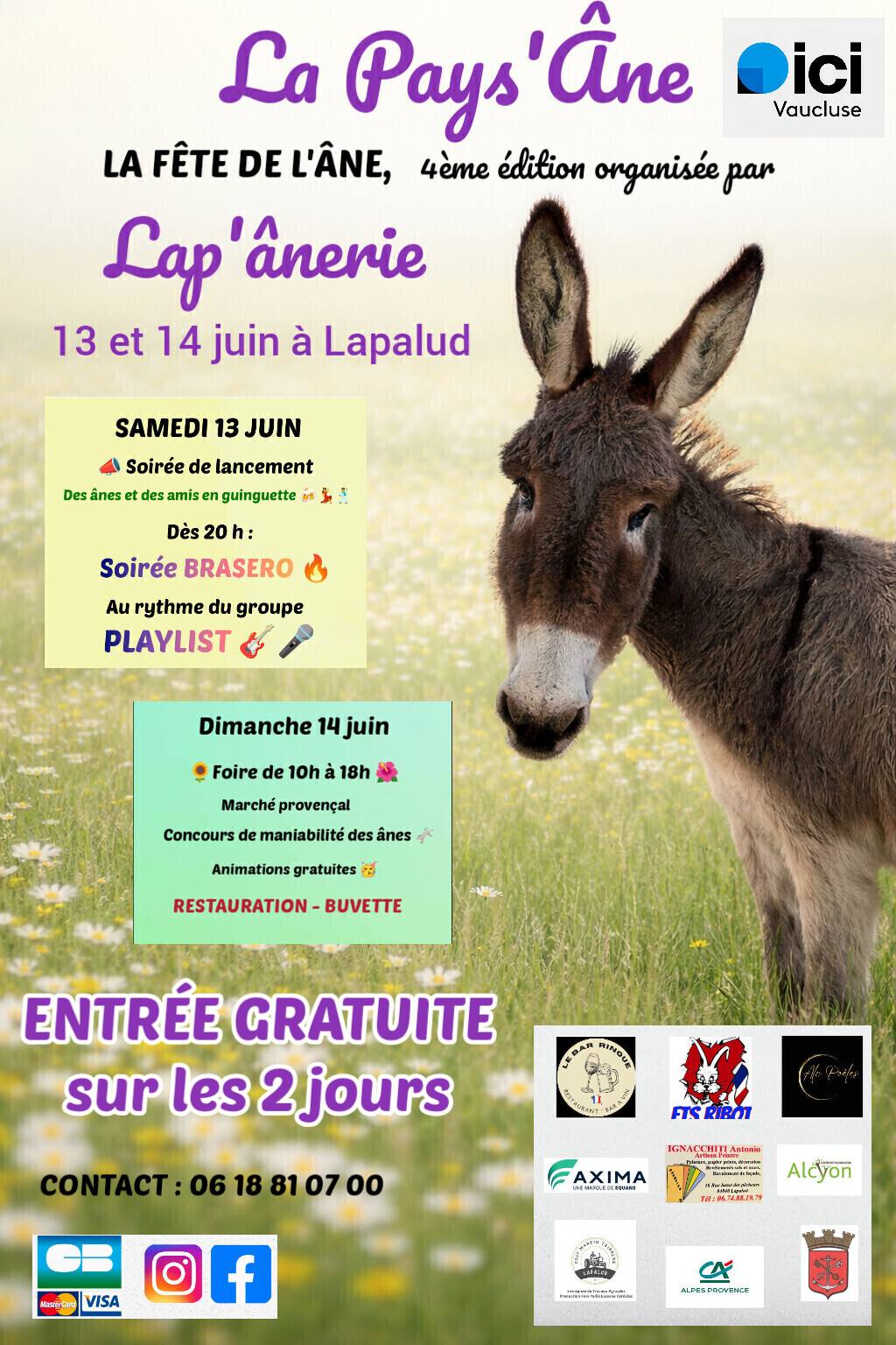 La Pays'Ane : 4�me f�te aux �nes