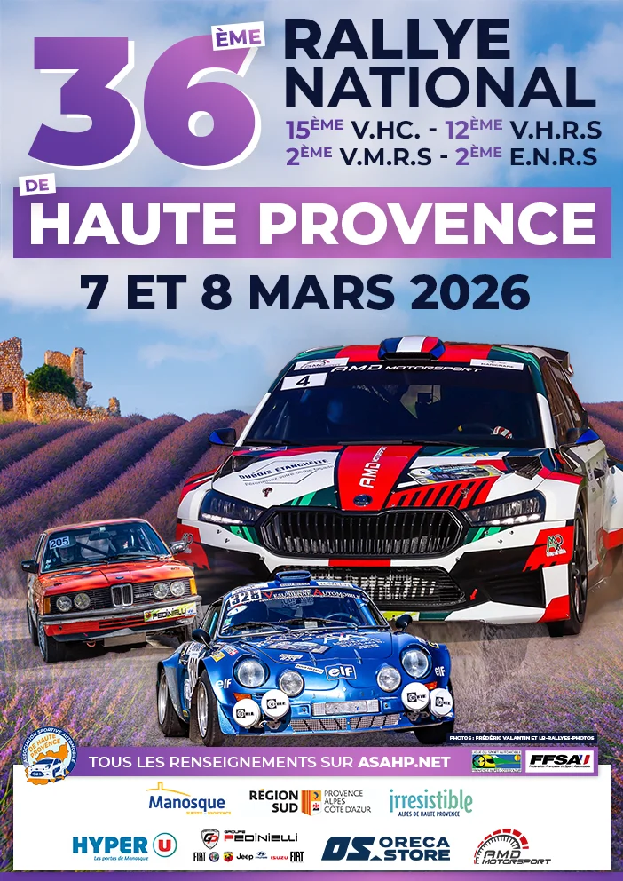 36 �me Rallye National de Haute Provence