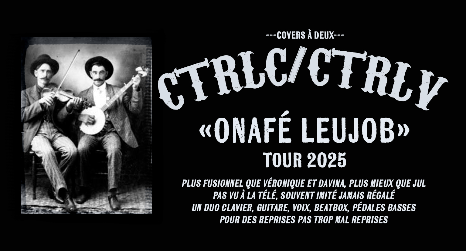 Concert du groupe Ctrl C/Ctrl V