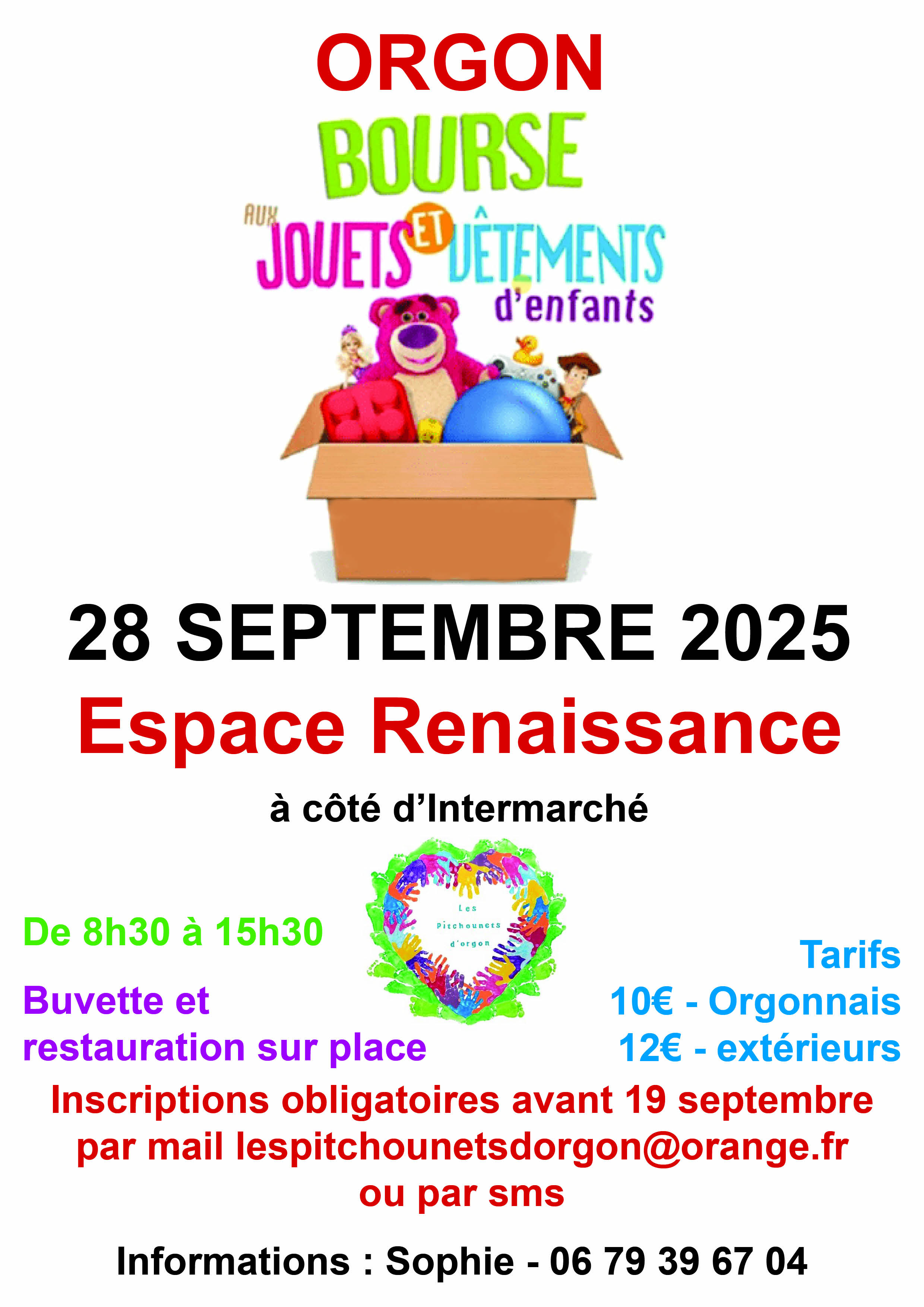 Bourse aux jouets et aux vtements