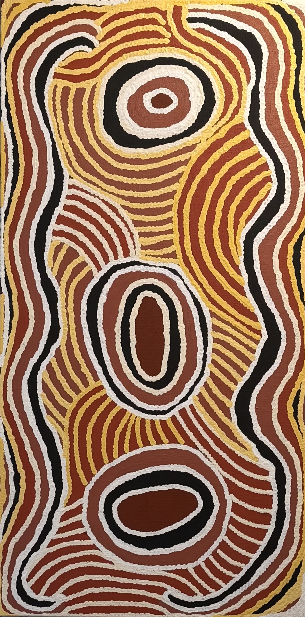 Exposition du Lavoir Vasserot - R�VER LA TERRE Art Aborig�ne Contemporain d�Australie