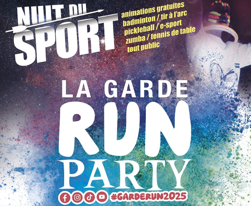 La Garde Run Party : course pdestre colore