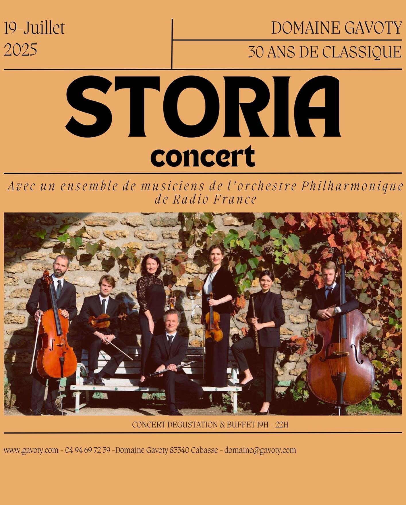 Concert de musique classique au Domaine Gavoty