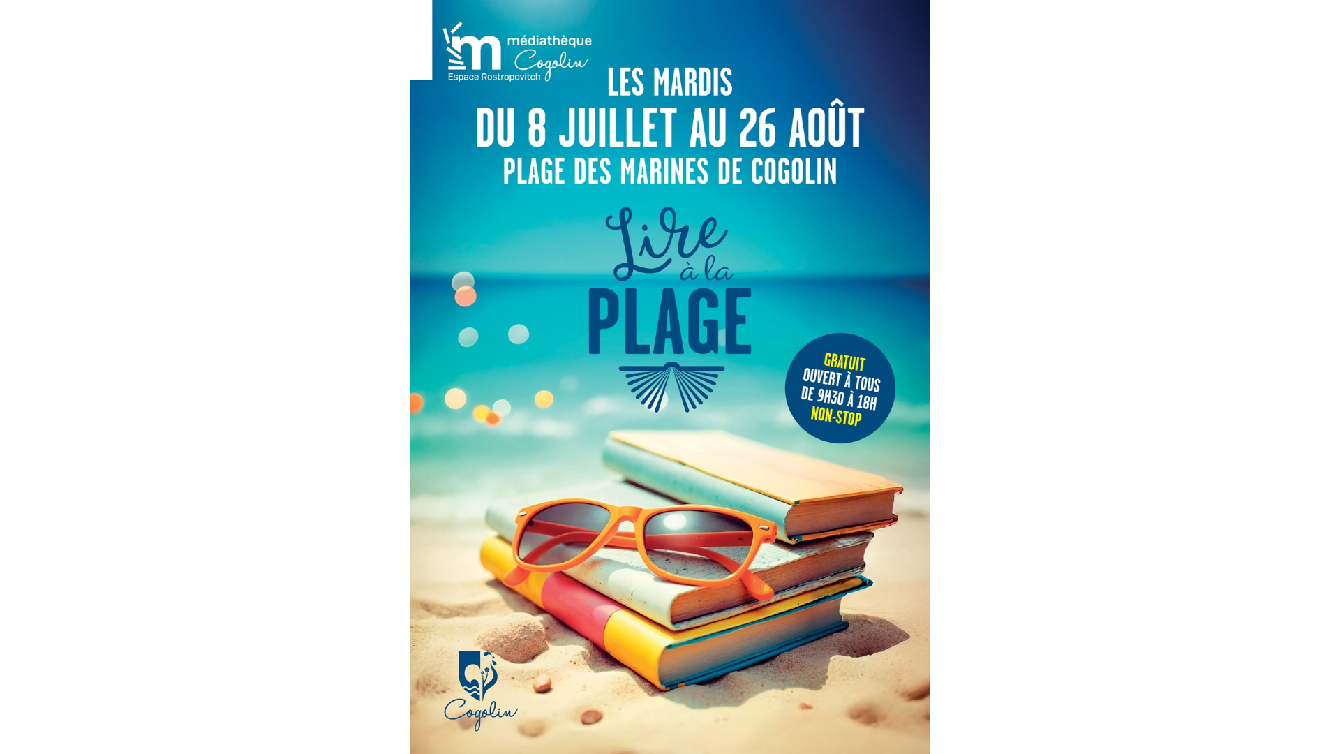 Lire  la plage