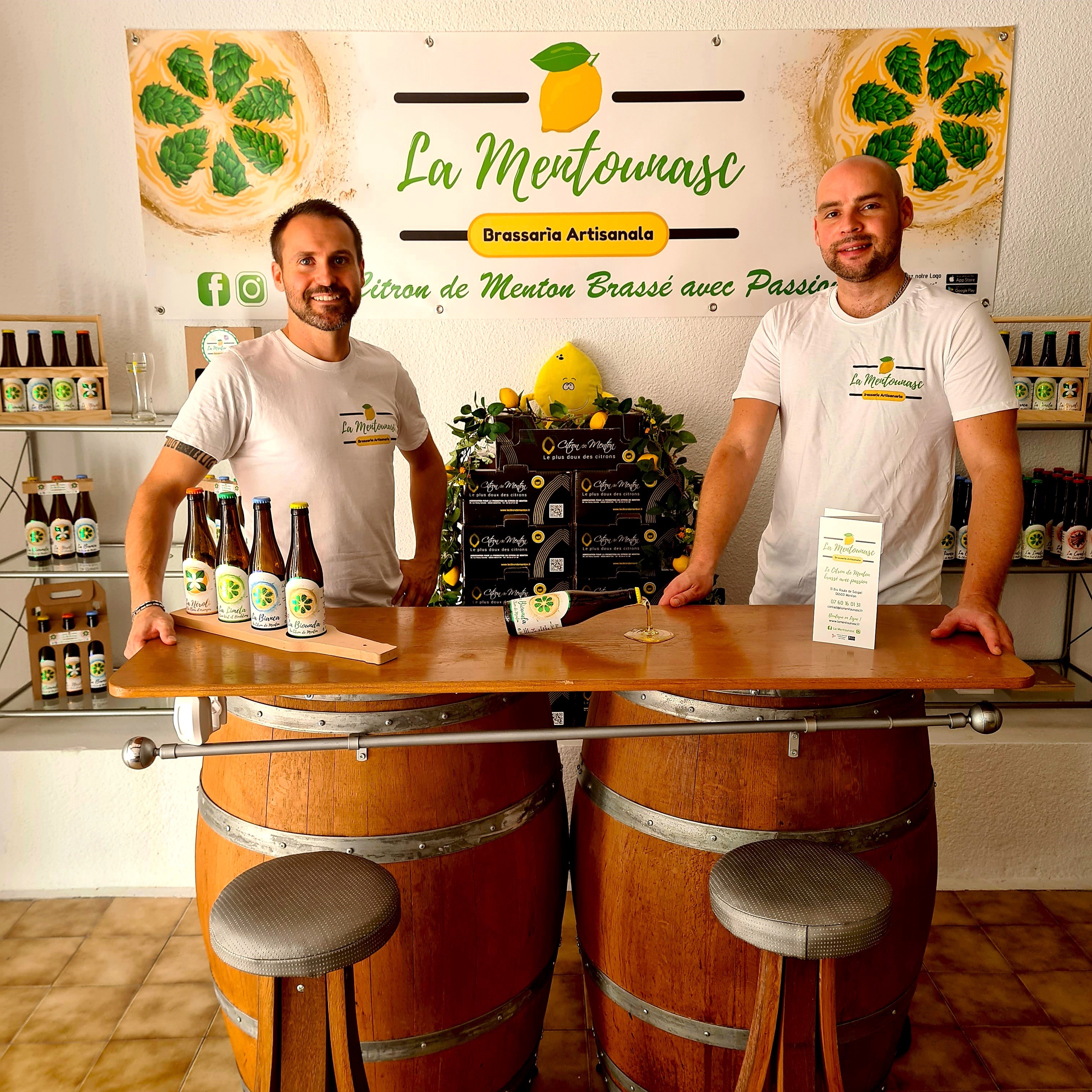 Visite et dgustation  la brasserie : bires artisanales mentonnaises