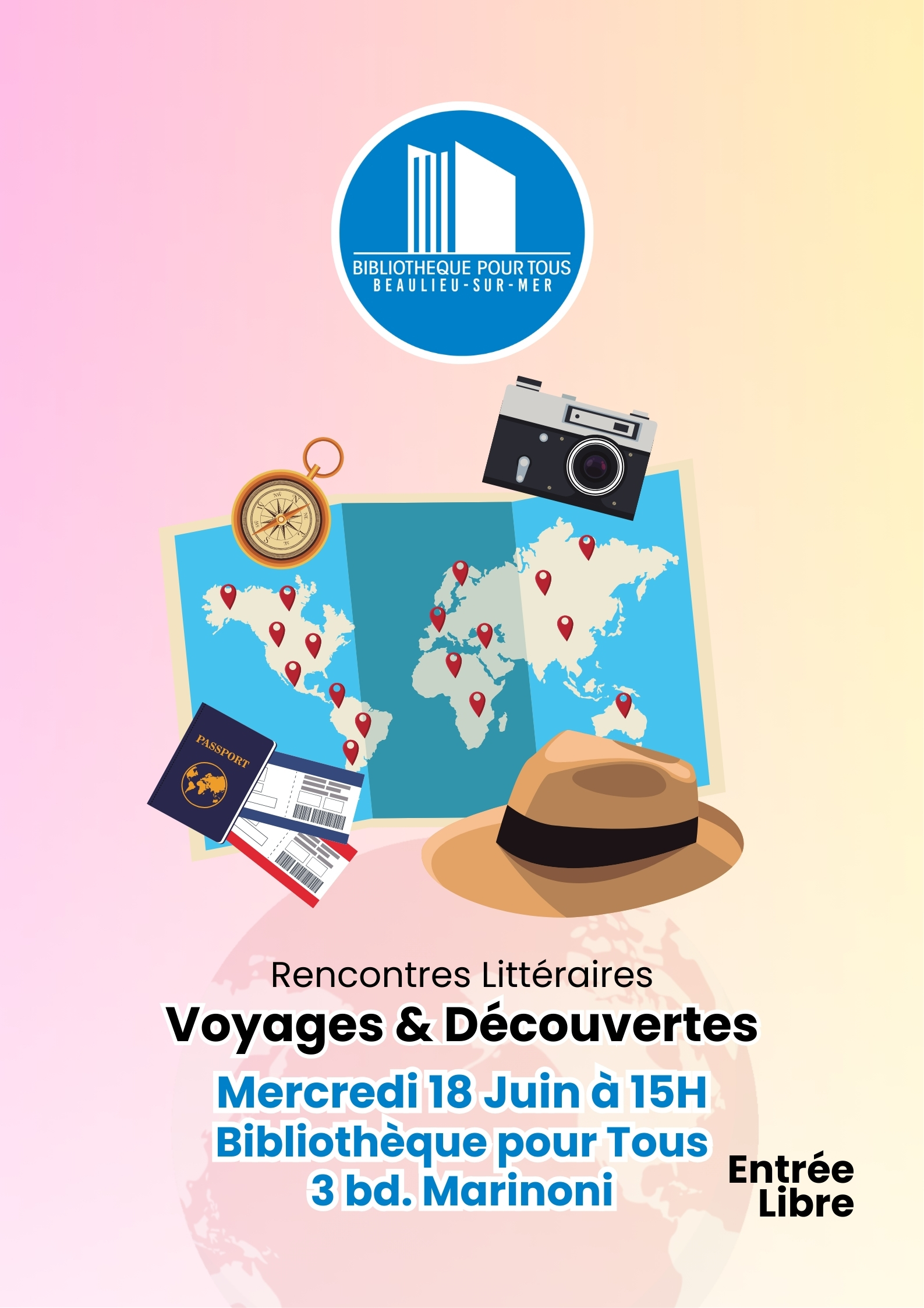 Rencontres littraires : Voyages et dcouvertes