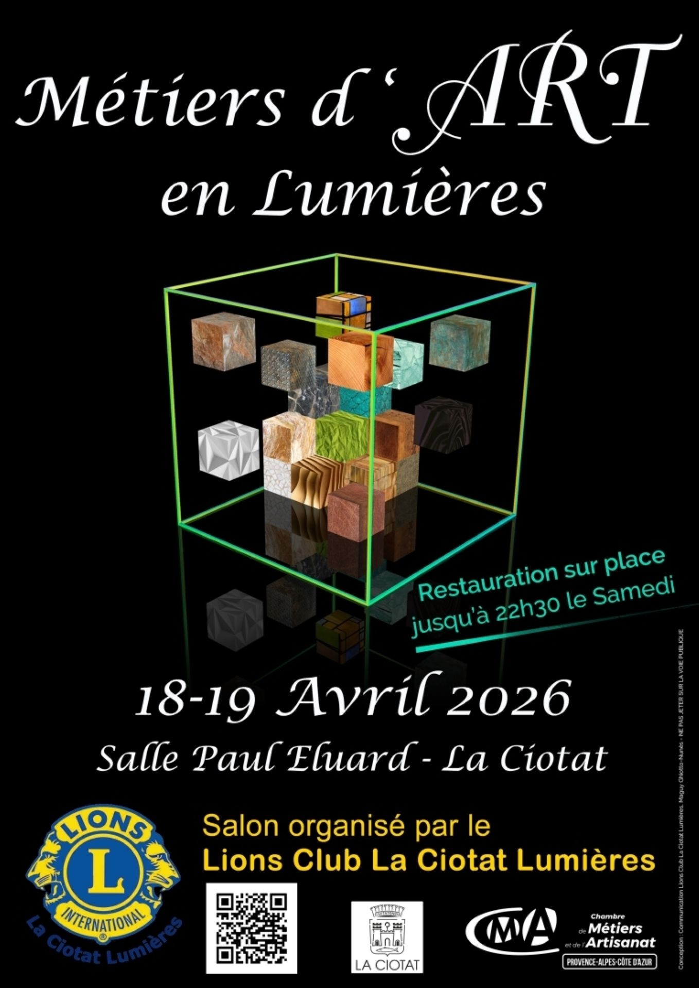 Salon M�tiers d'Art en Lumi�res