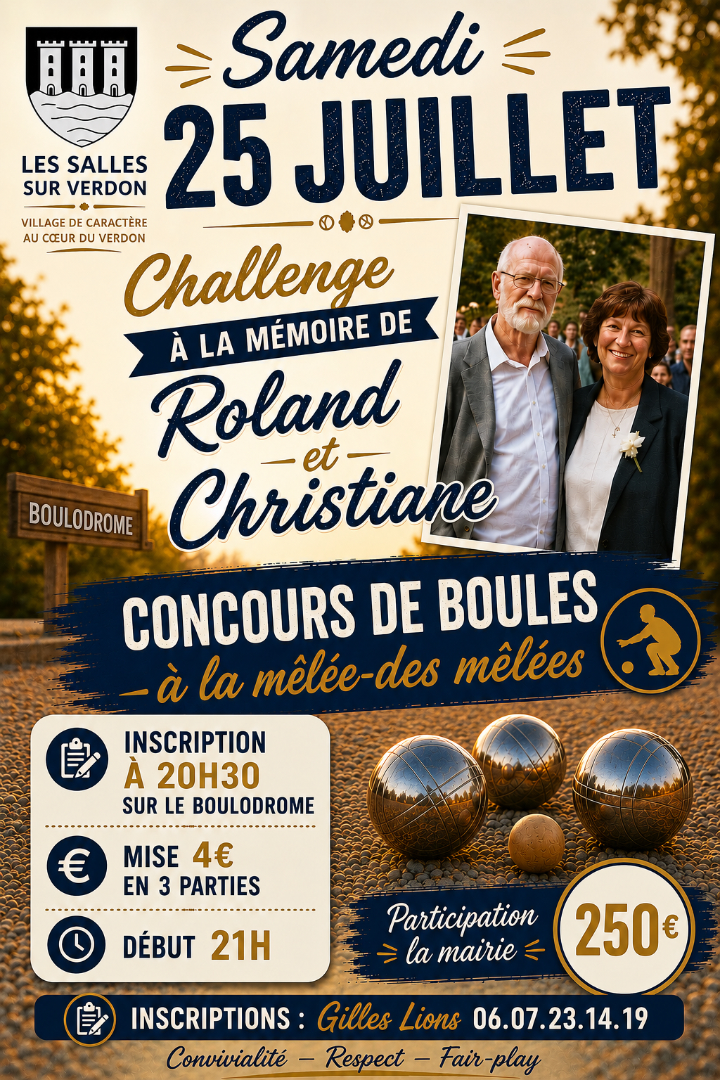Challenge � la m�moire de Rolland et Christiane