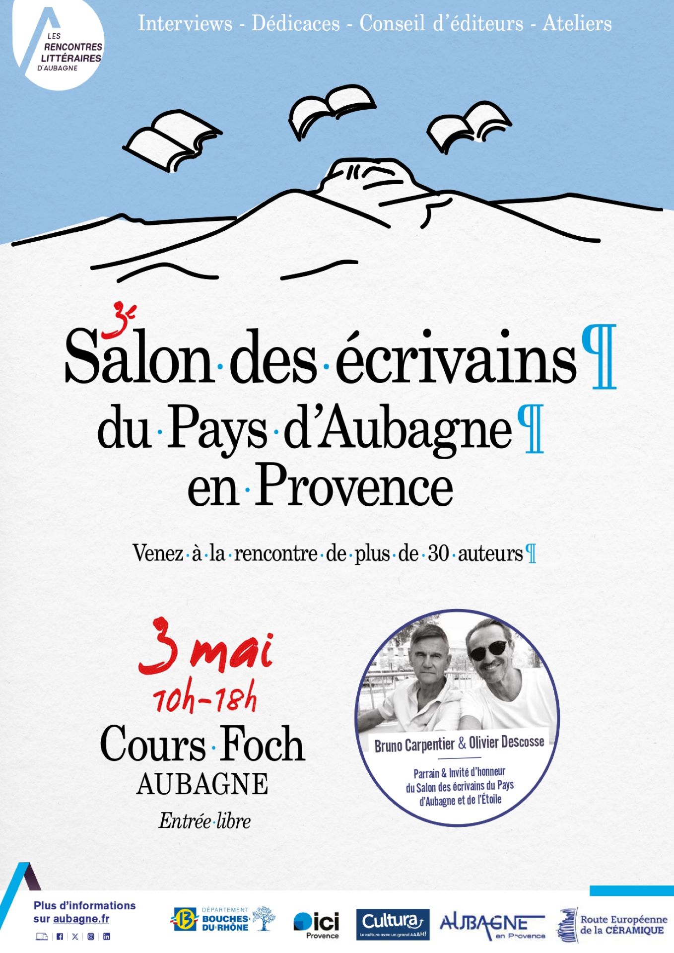 3e salon des crivains du Pays d'Aubagne en Provence