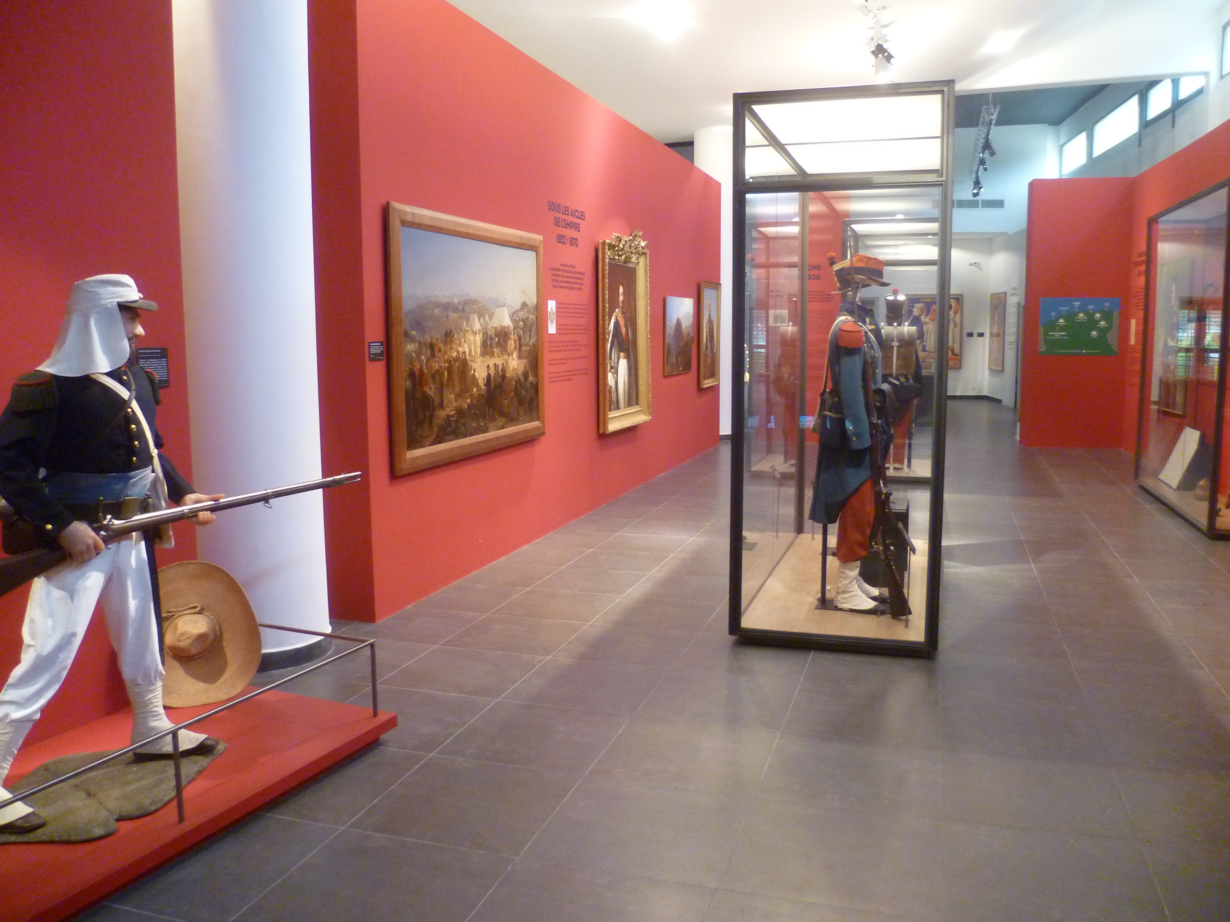 Visite guide du muse de la Lgion trangre