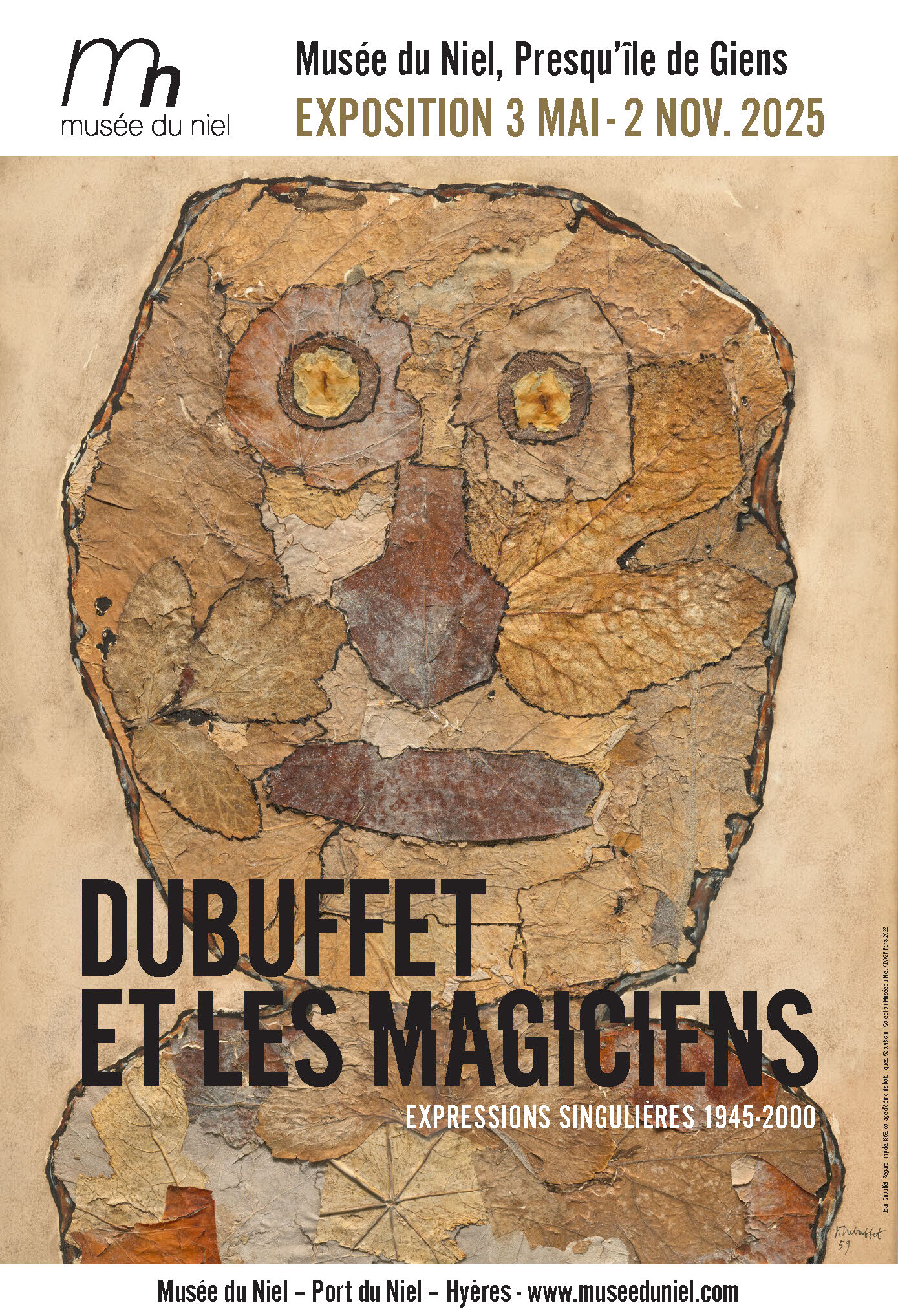 Exposition 2025 au Muse du Niel : Dubuffet et les magiciens