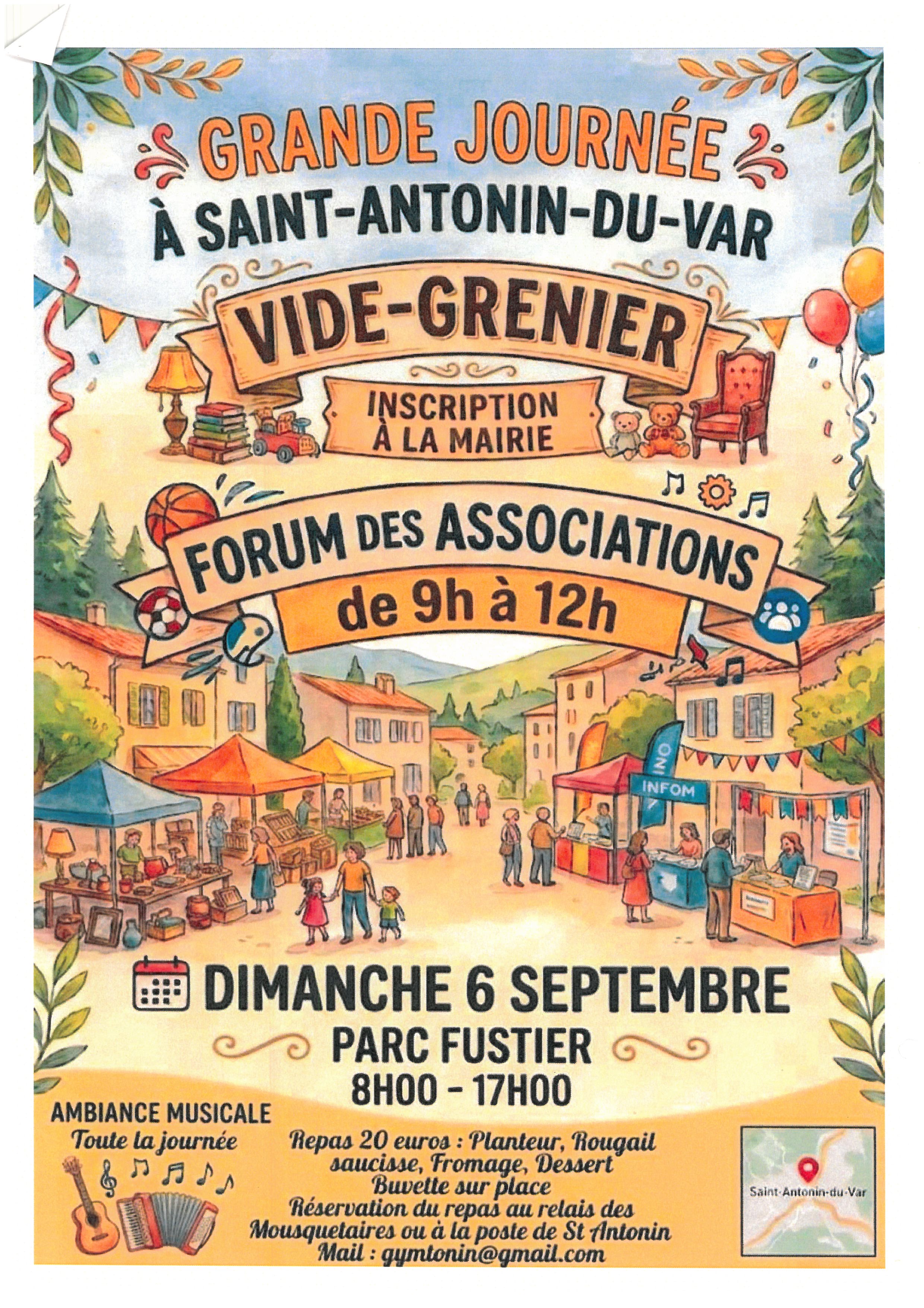 Vide-Greniers et Journ�e des Associations
