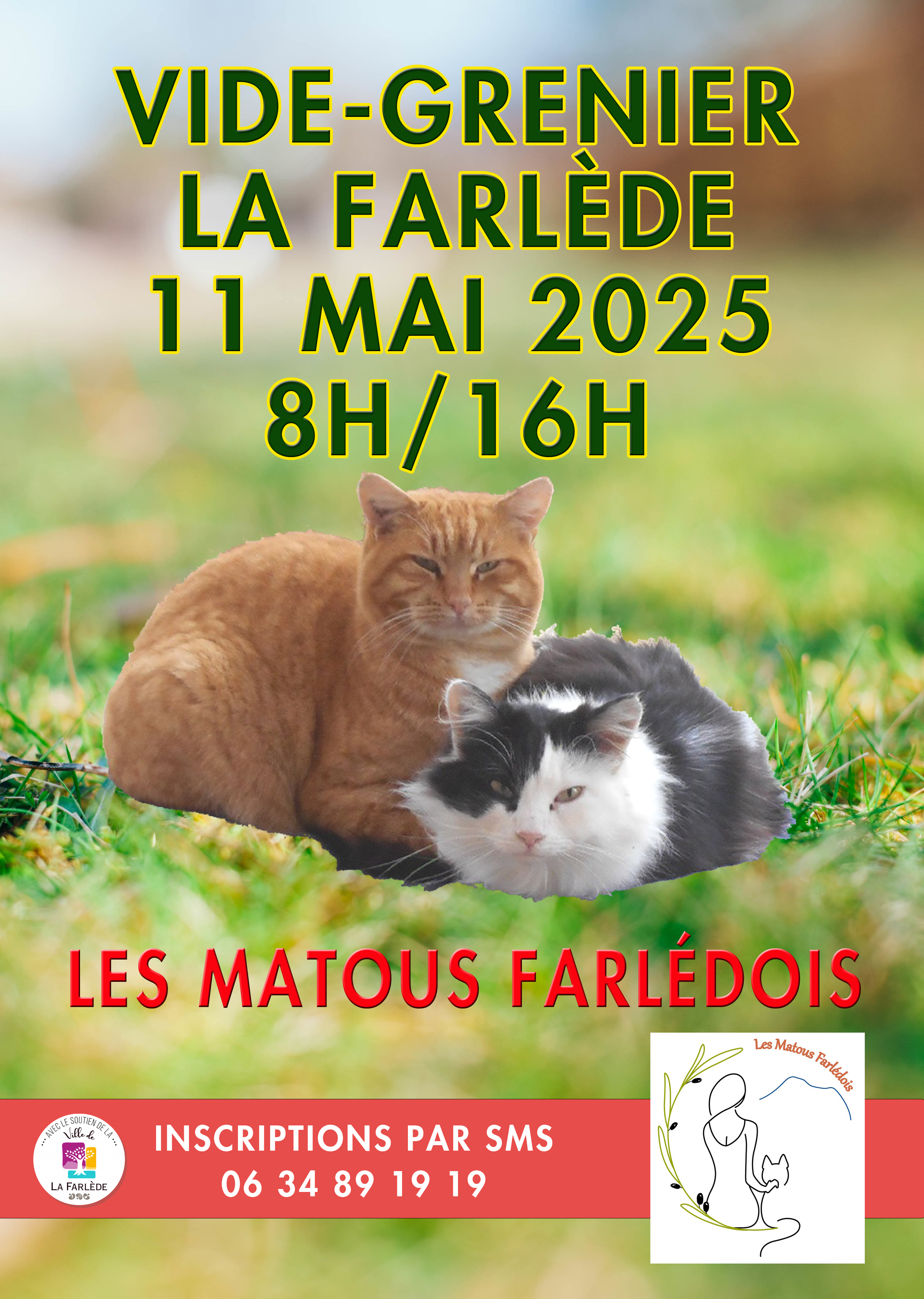 Vide greniers de l'association Les Matous Farldois